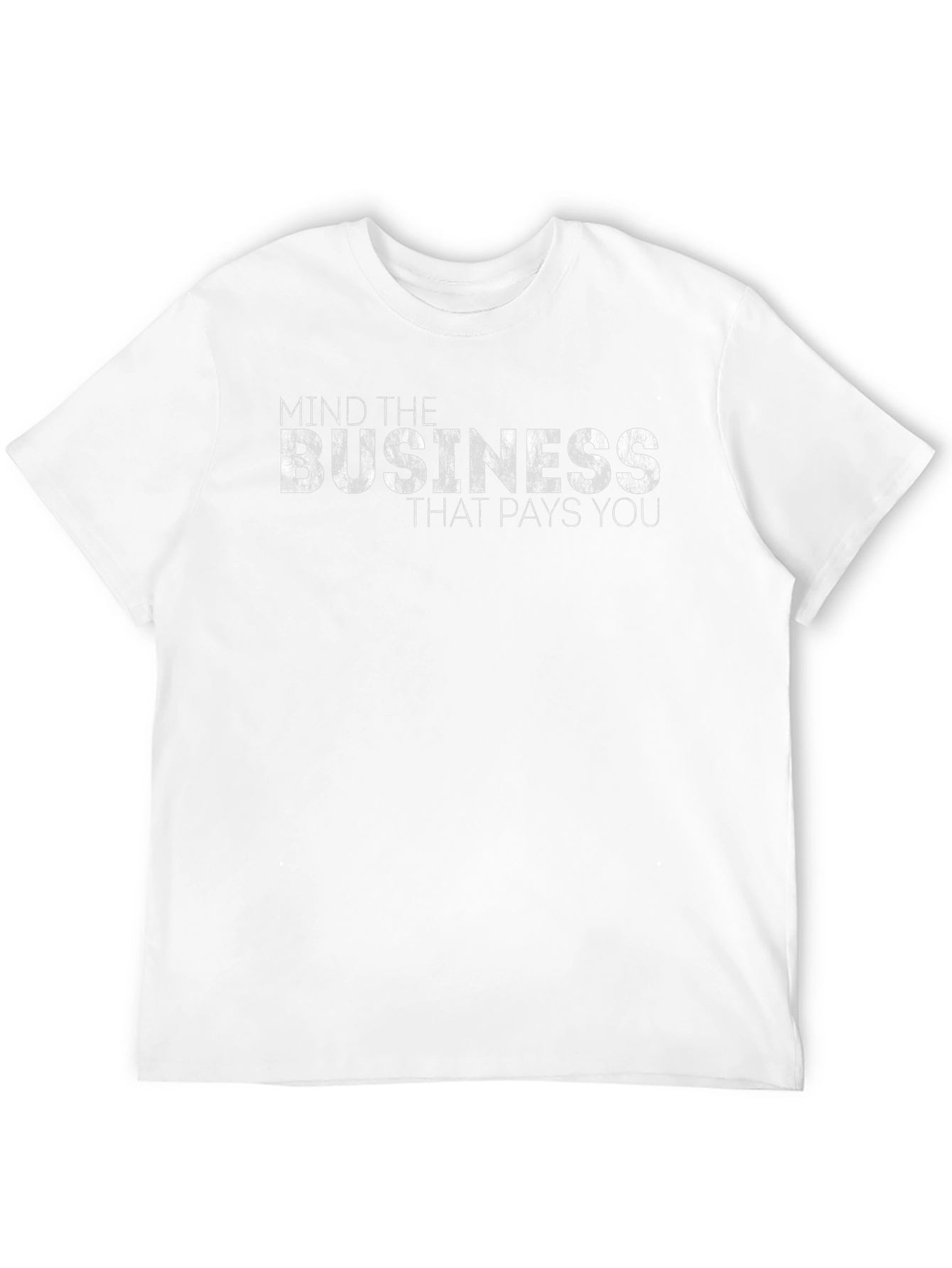 Mind the Business Graphic Tee - Black Casual Shirt