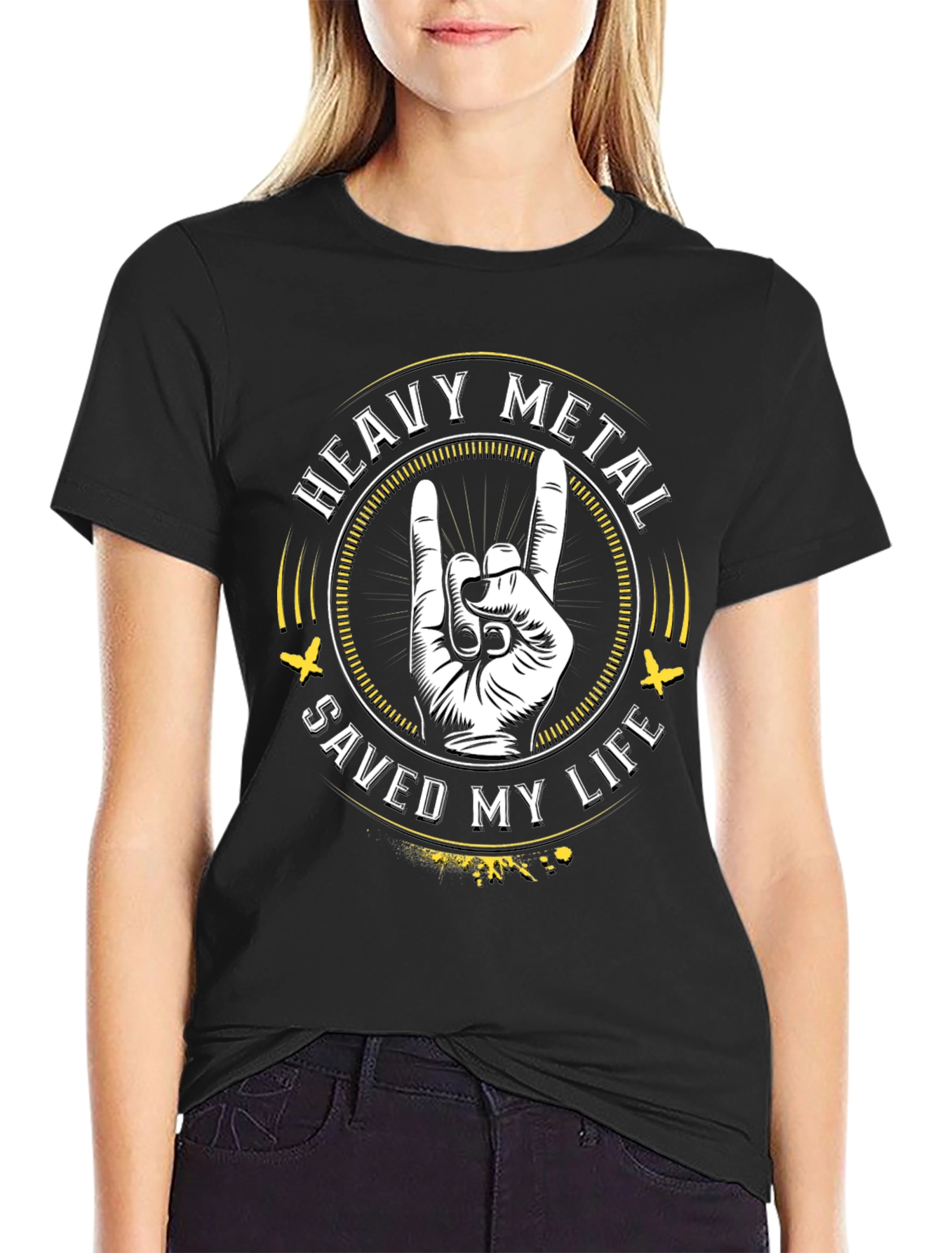 Heavy Metal Saved My Life T-Shirt