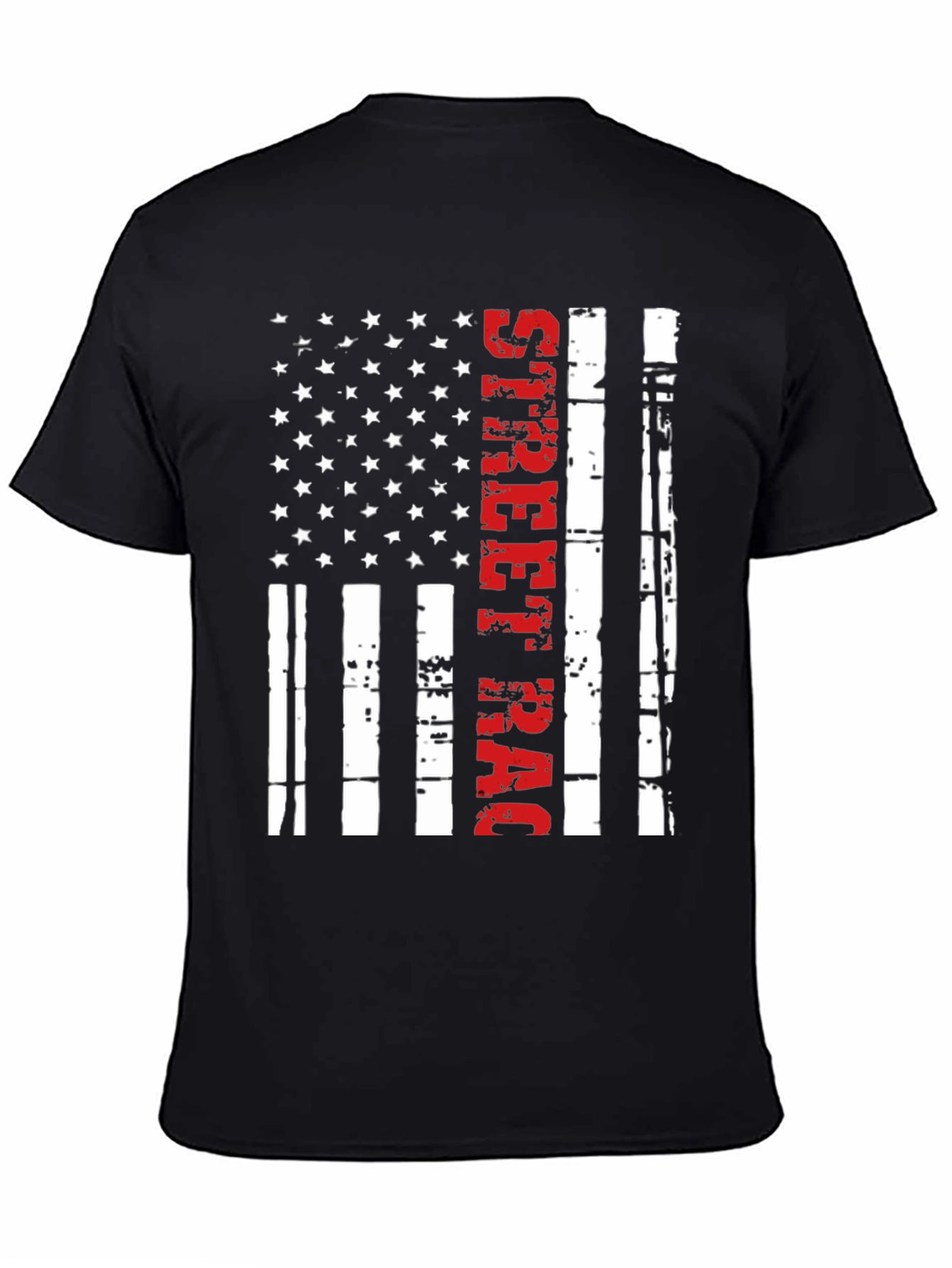 Street Racing American Flag T-Shirt