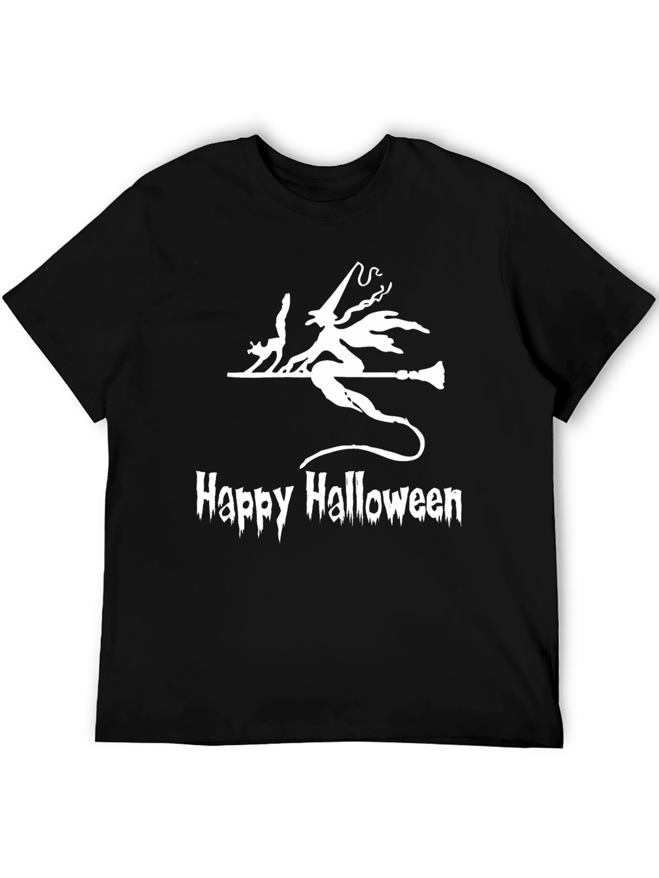 Happy Halloween Witch Graphic Tee