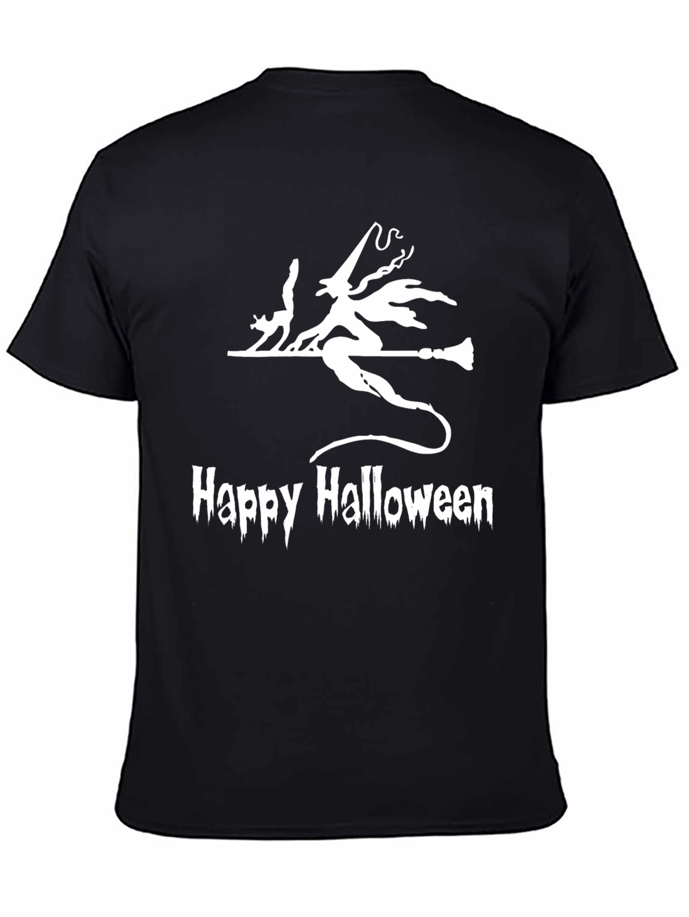 Happy Halloween Witch Graphic Tee