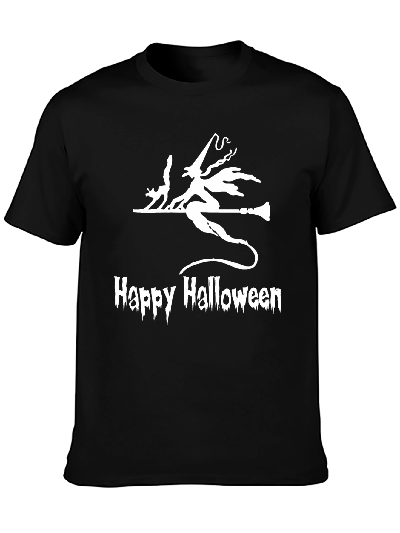 Happy Halloween Witch Graphic Tee