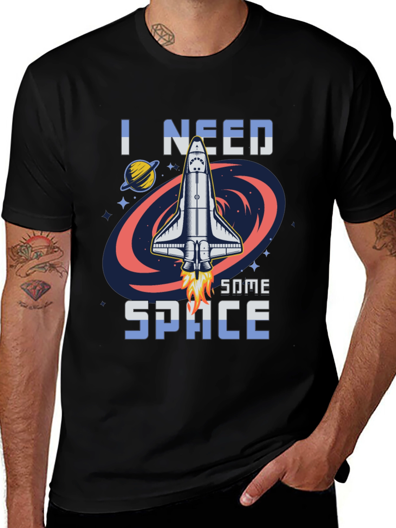 I Need Some Space Graphic T-Shirt
