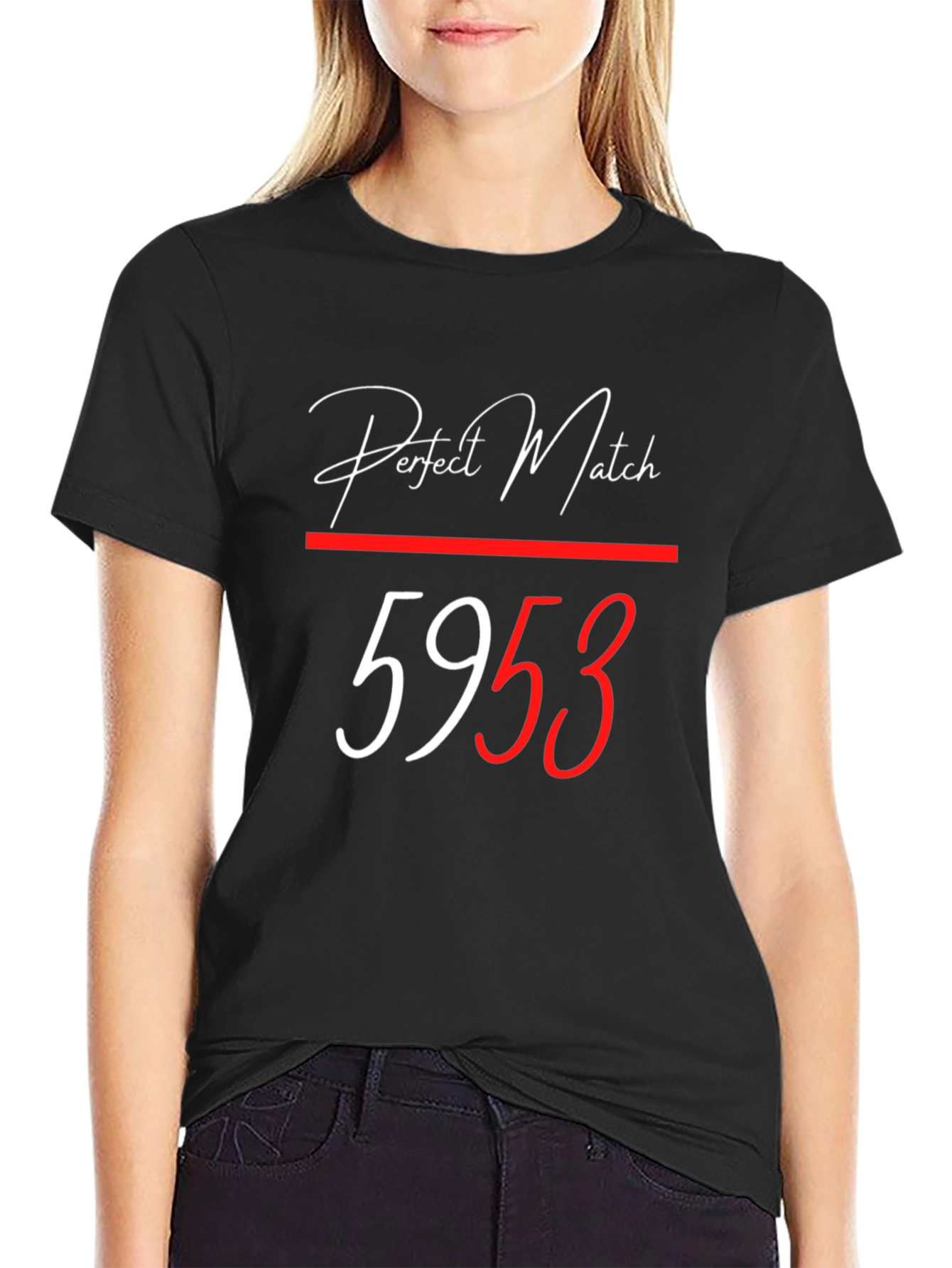 Perfect Match Tee - Unique Number Design