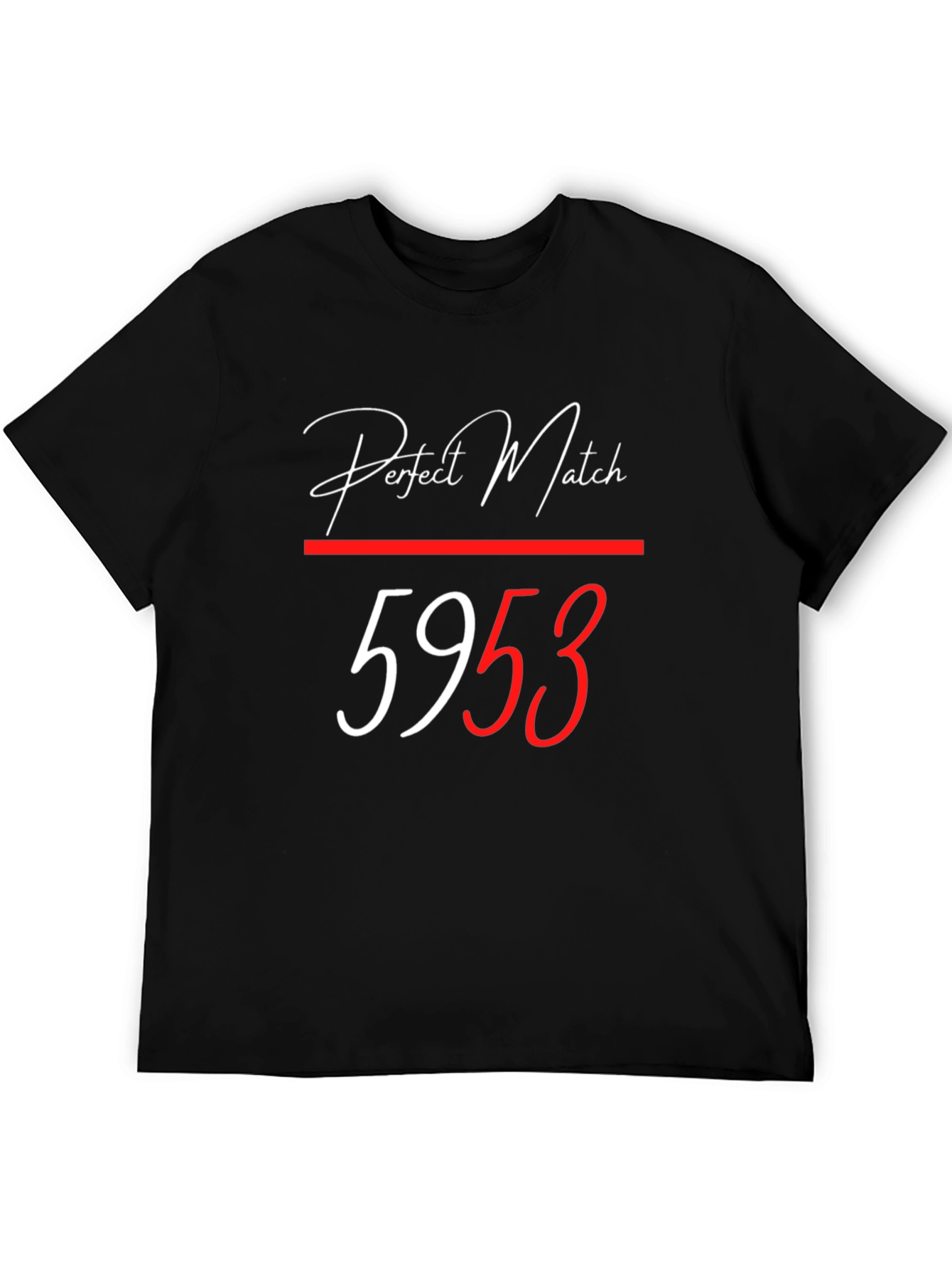 Perfect Match Tee - Unique Number Design