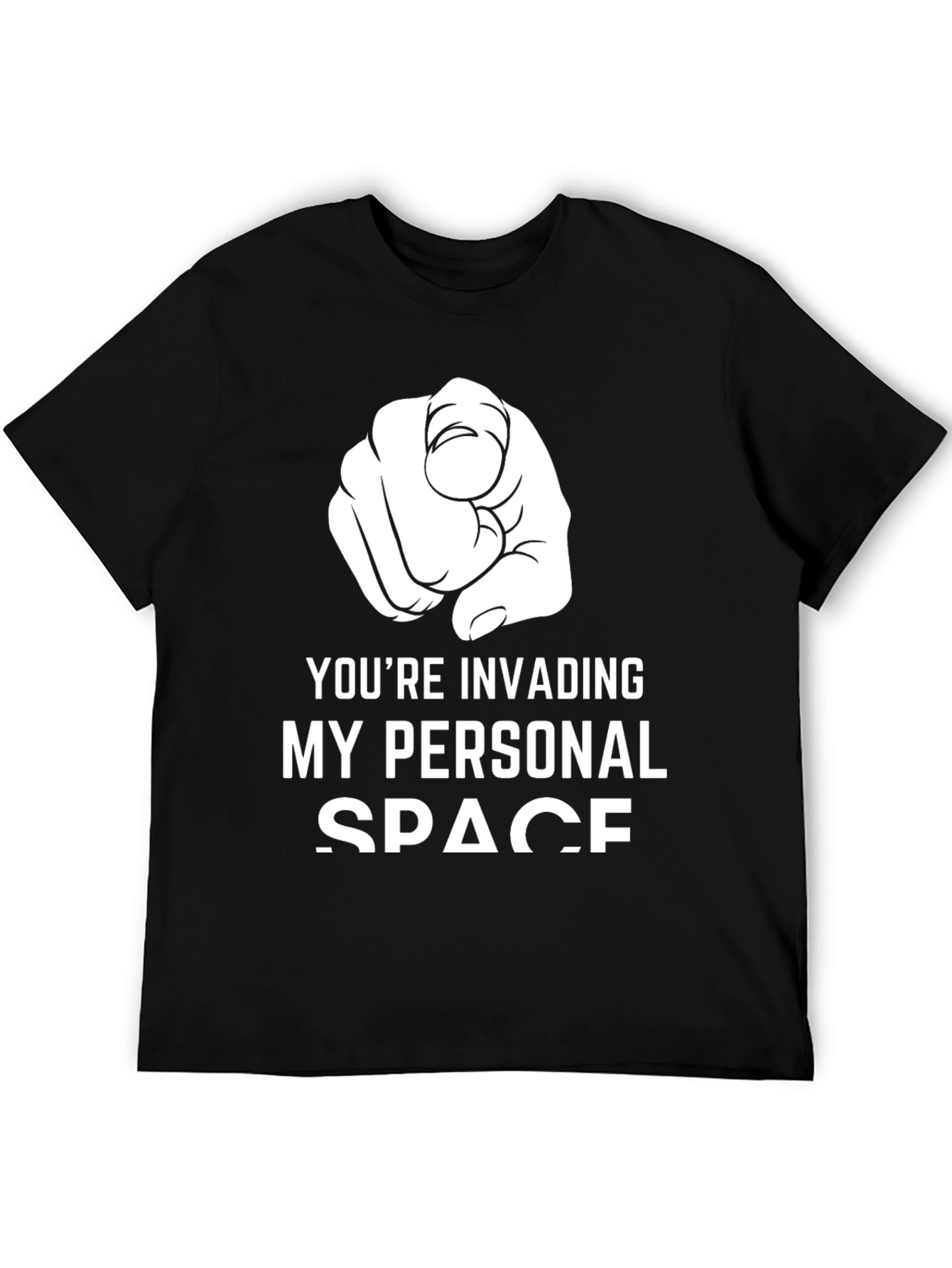 Personal Space Graphic Tee - Funny Sarcastic T-Shirt