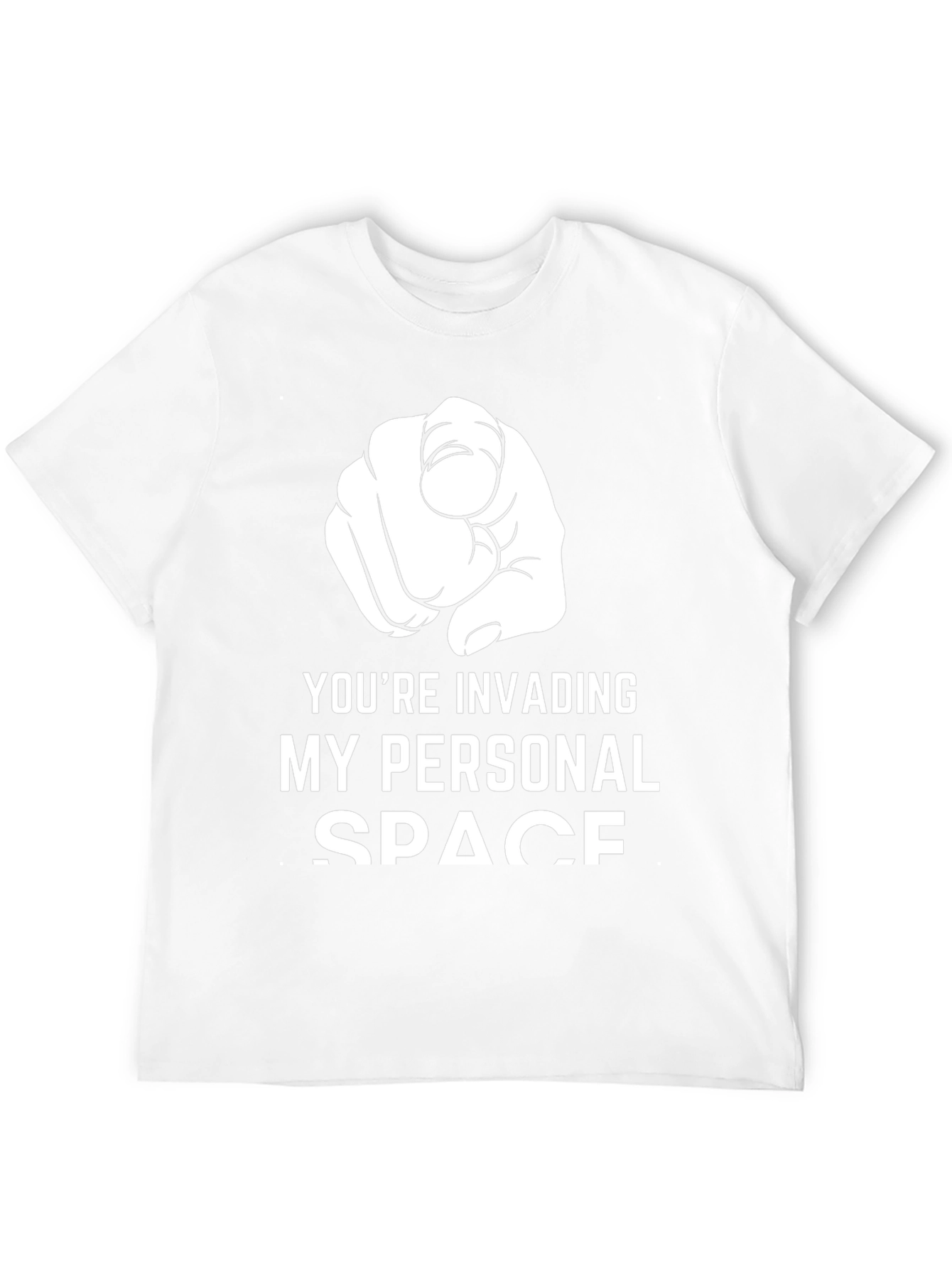 Personal Space Graphic Tee - Funny Sarcastic T-Shirt