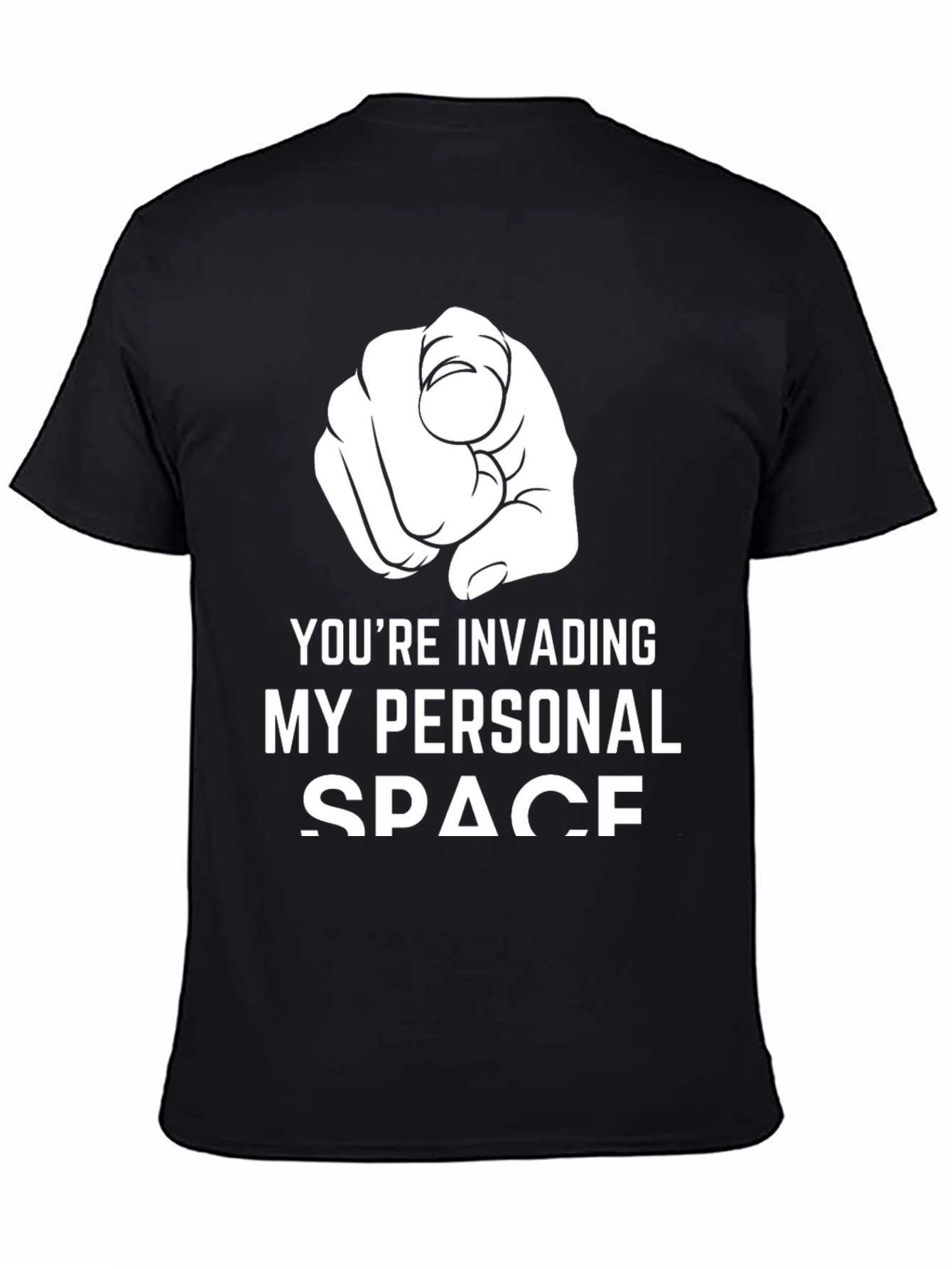 Personal Space Graphic Tee - Funny Sarcastic T-Shirt