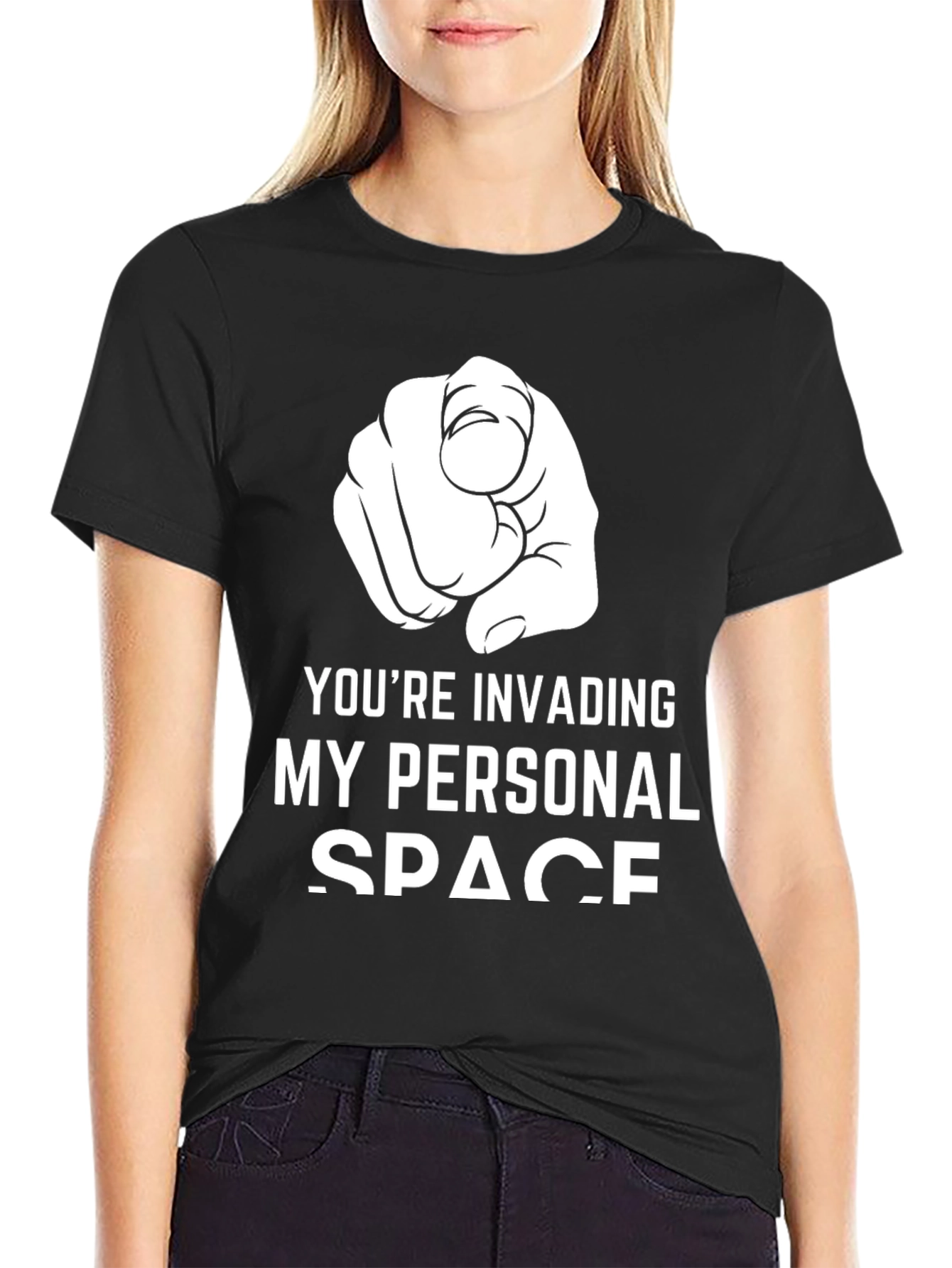Personal Space Graphic Tee - Funny Sarcastic T-Shirt