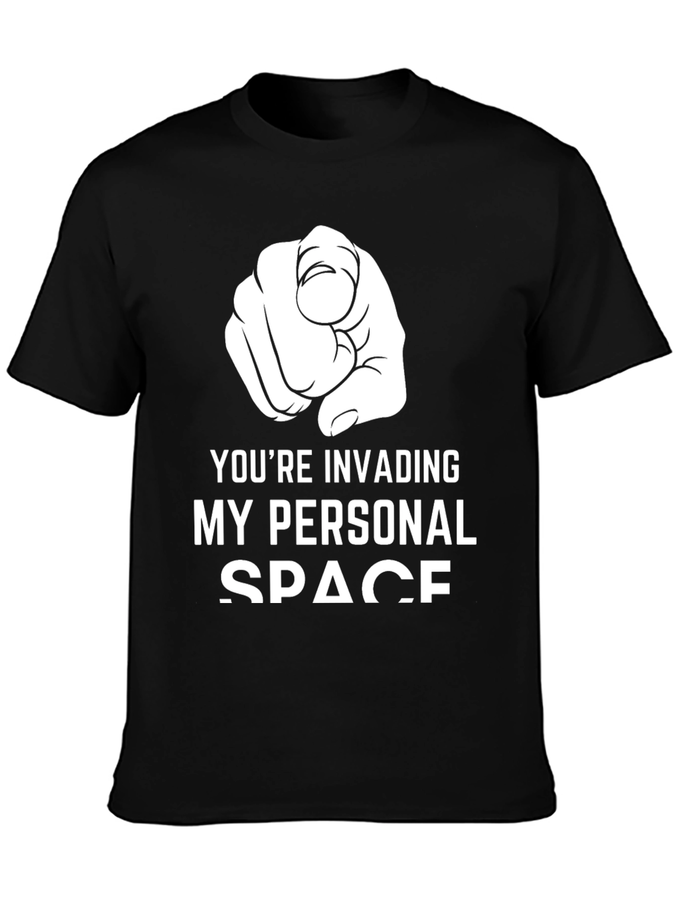 Personal Space Graphic Tee - Funny Sarcastic T-Shirt