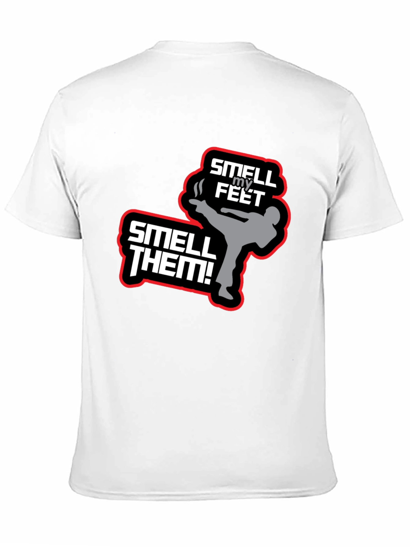 Smell My Feet T-Shirt - Funny Martial Arts Tee