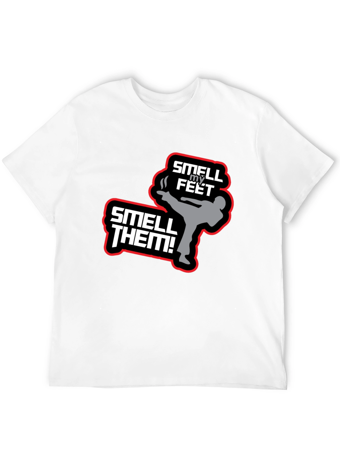Smell My Feet T-Shirt - Funny Martial Arts Tee