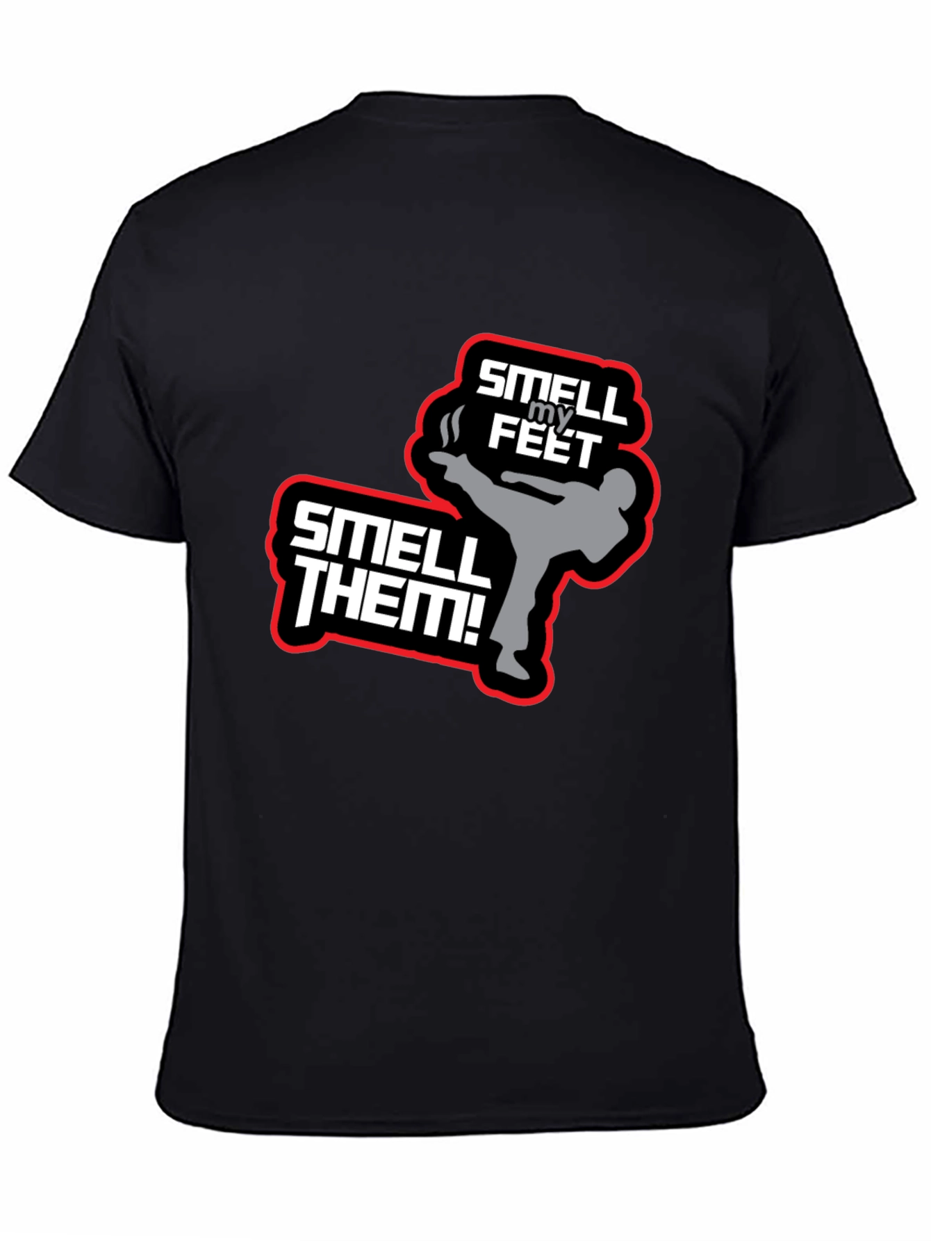 Smell My Feet T-Shirt - Funny Martial Arts Tee