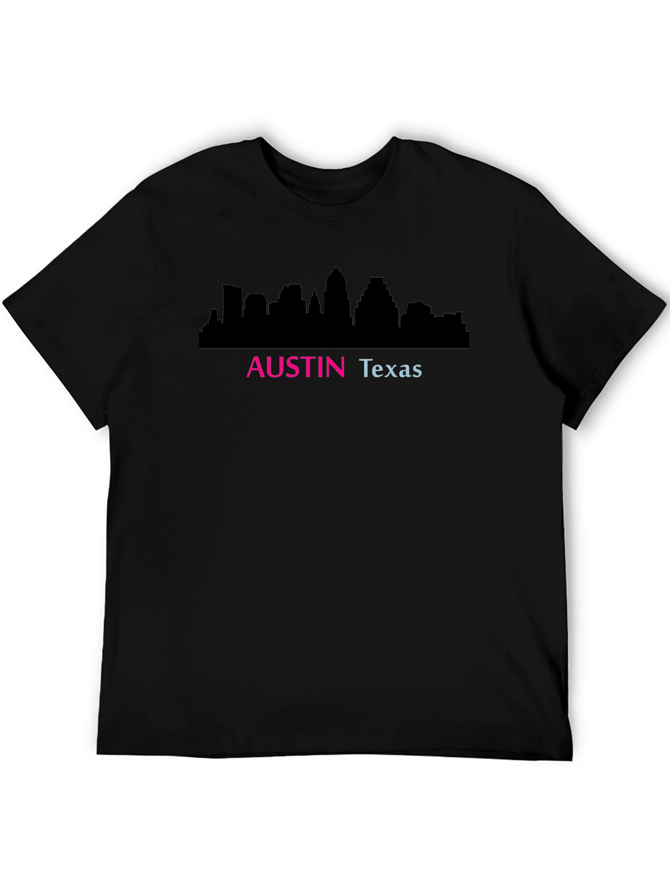 Austin Texas Skyline Graphic T-Shirt
