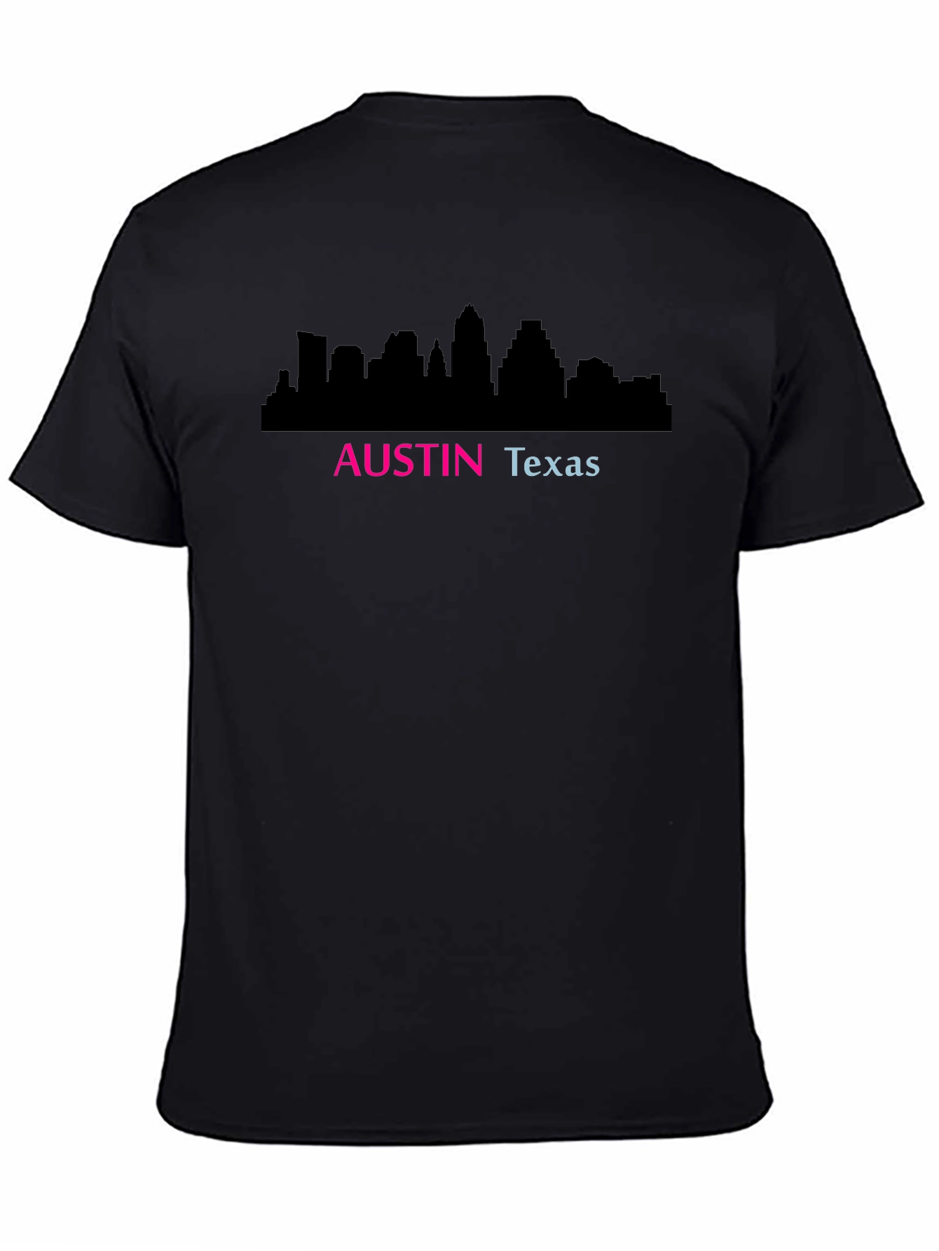 Austin Texas Skyline Graphic T-Shirt