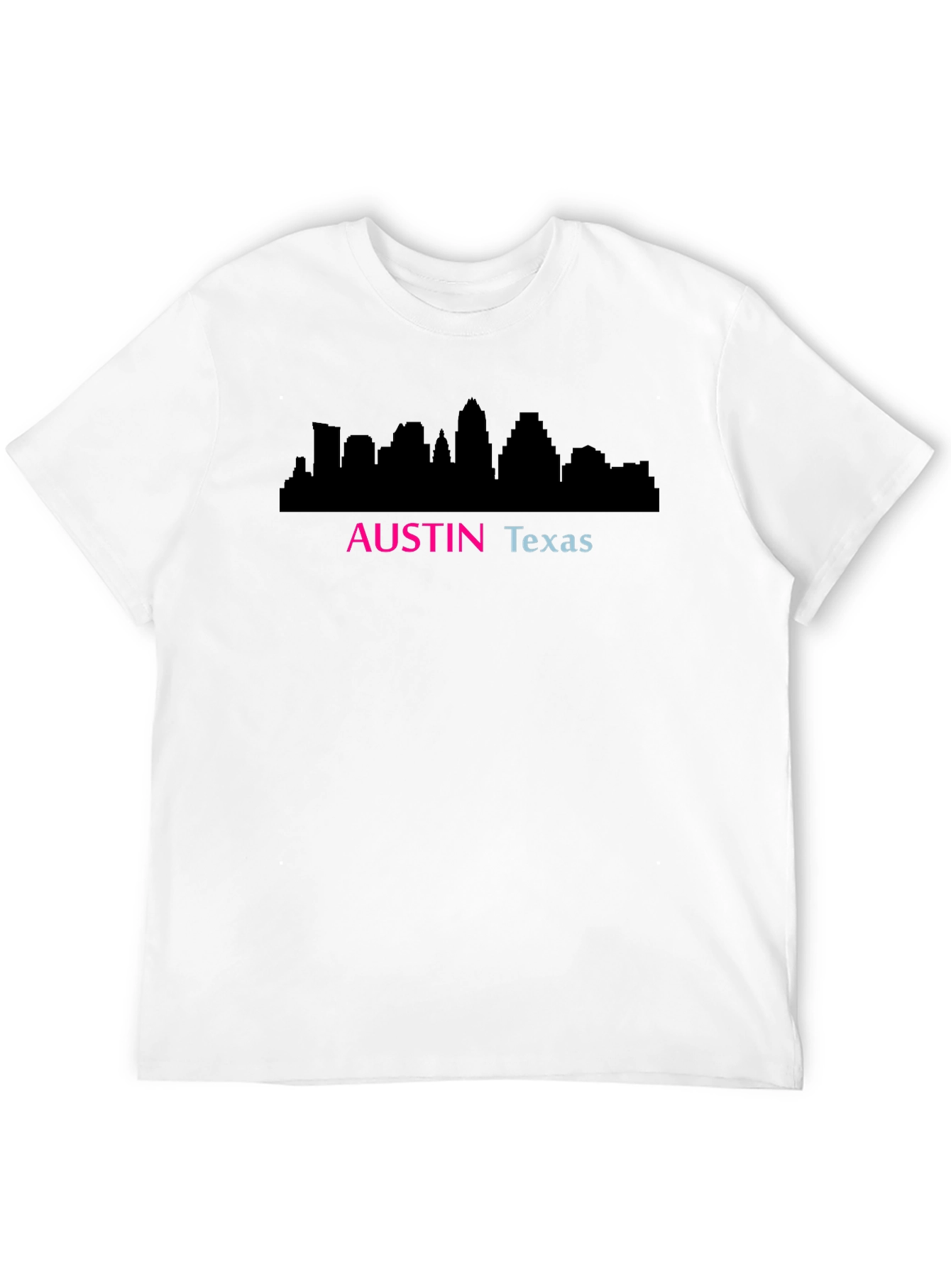 Austin Texas Skyline Graphic T-Shirt