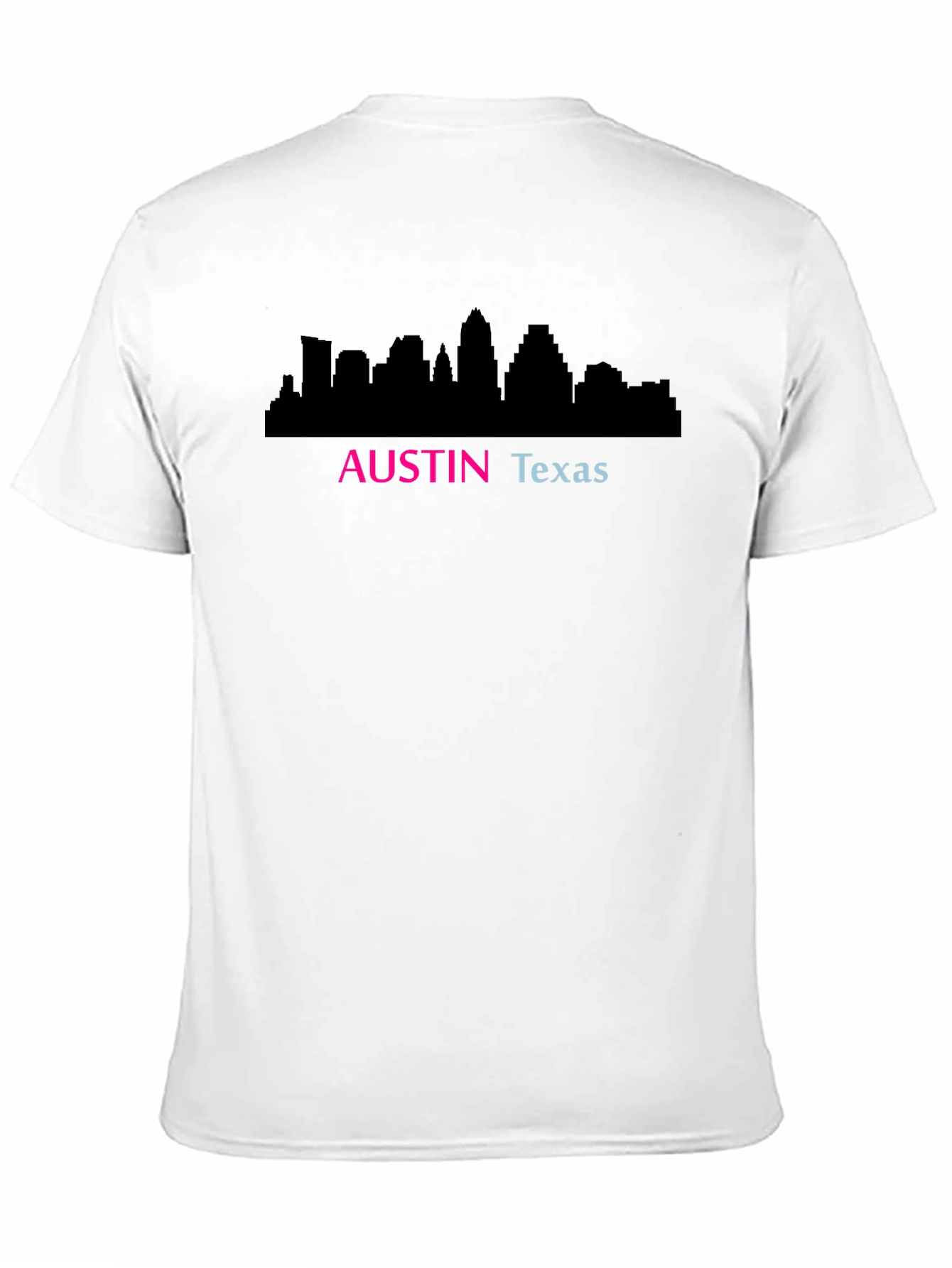 Austin Texas Skyline Graphic T-Shirt