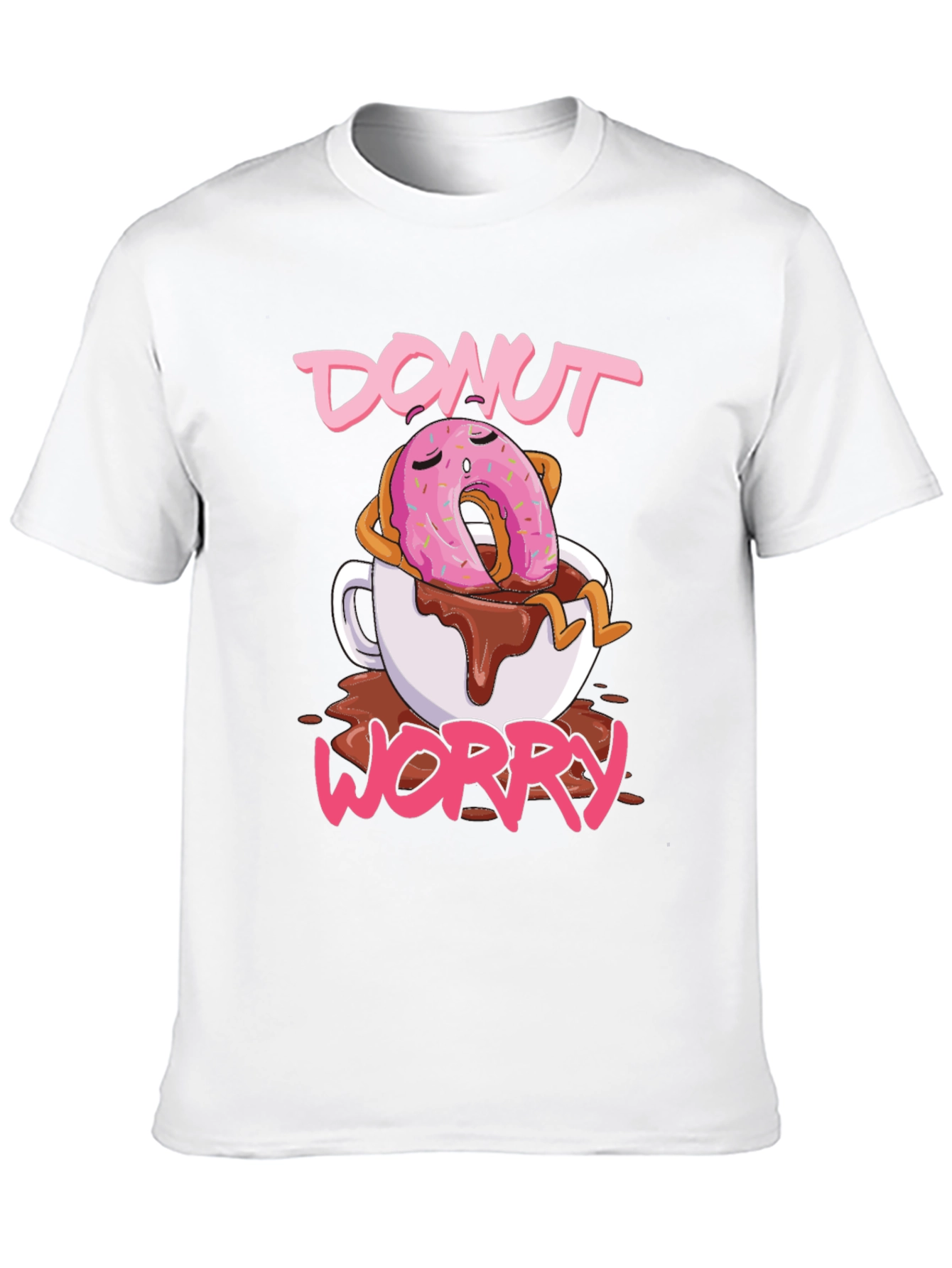 Donut Worry Graphic Tee - Relaxed Fit