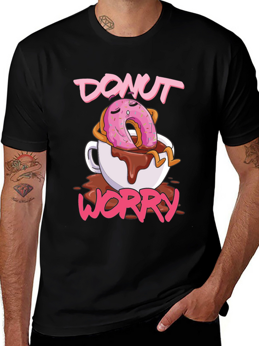 Donut Worry Graphic Tee - Relaxed Fit