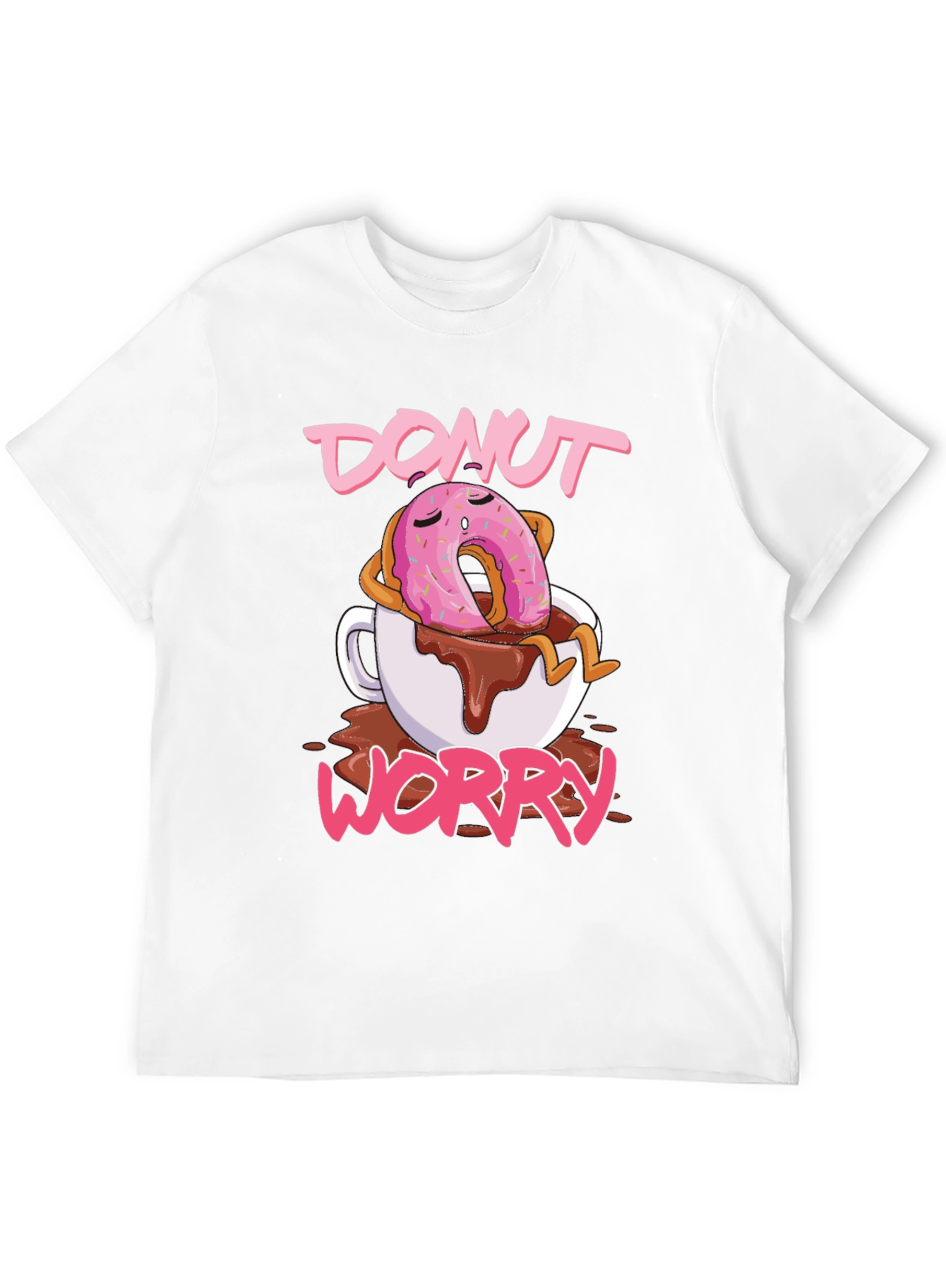 Donut Worry Graphic Tee - Relaxed Fit