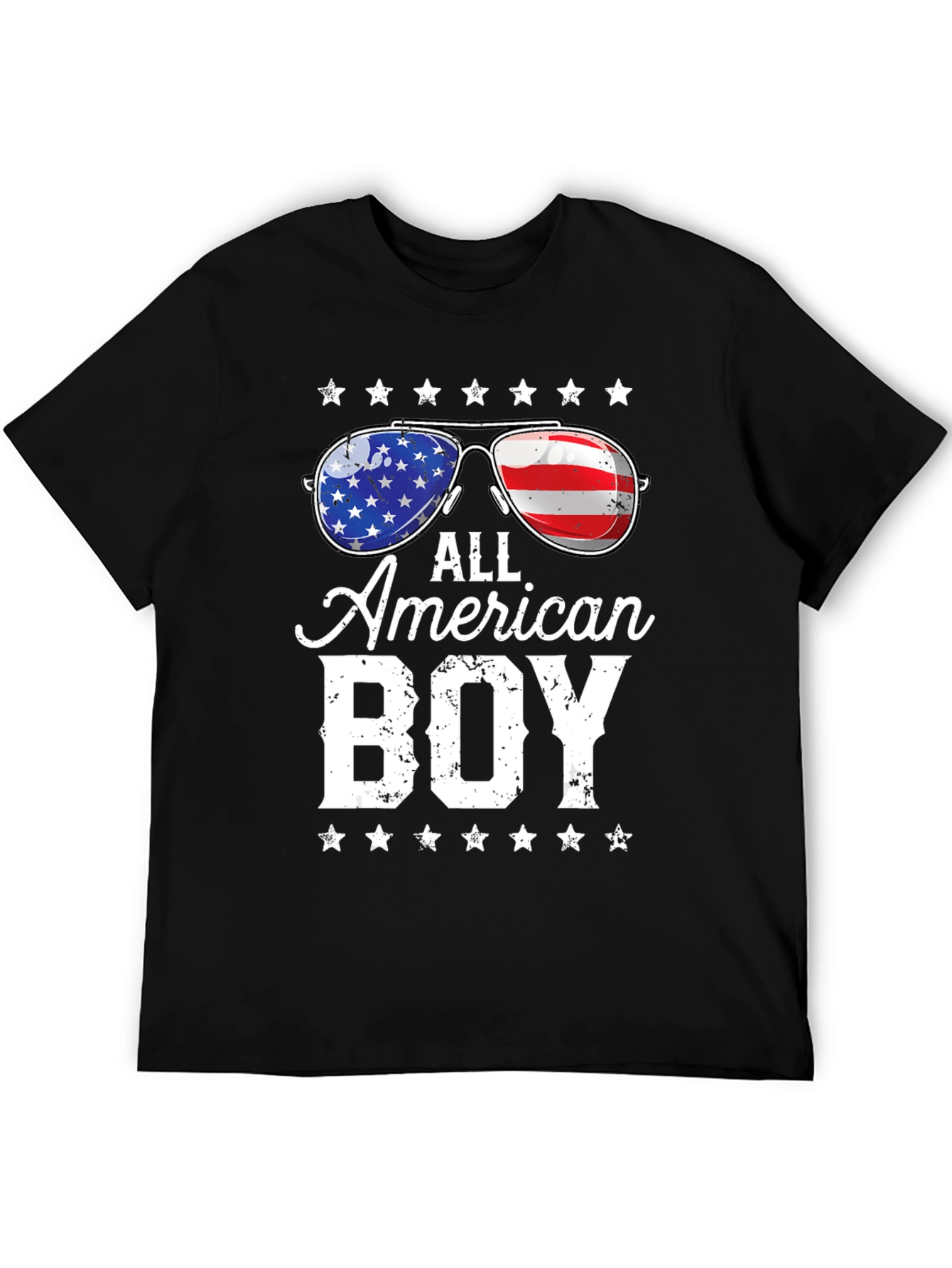All American Boy Patriotic T-Shirt