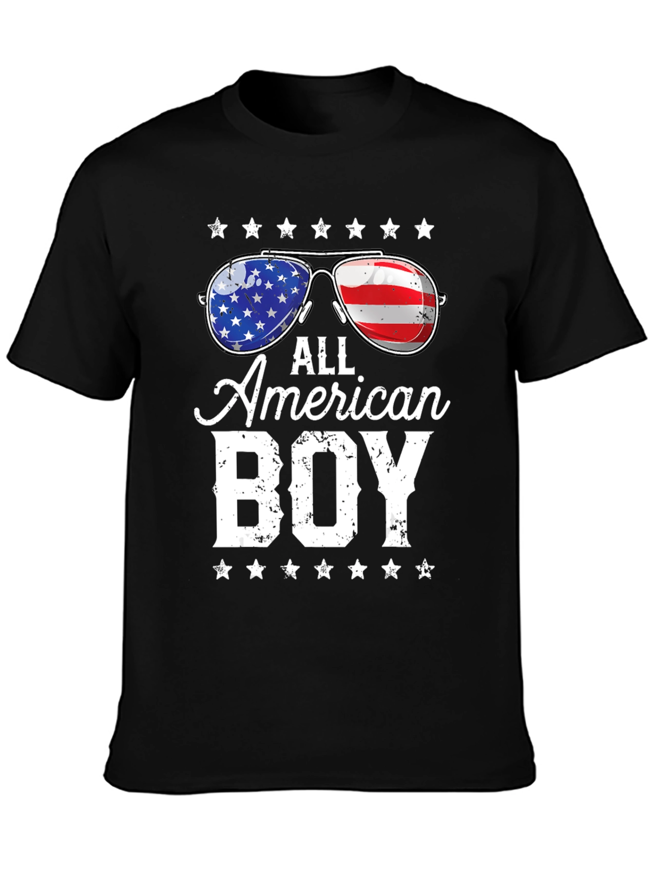 All American Boy Patriotic T-Shirt