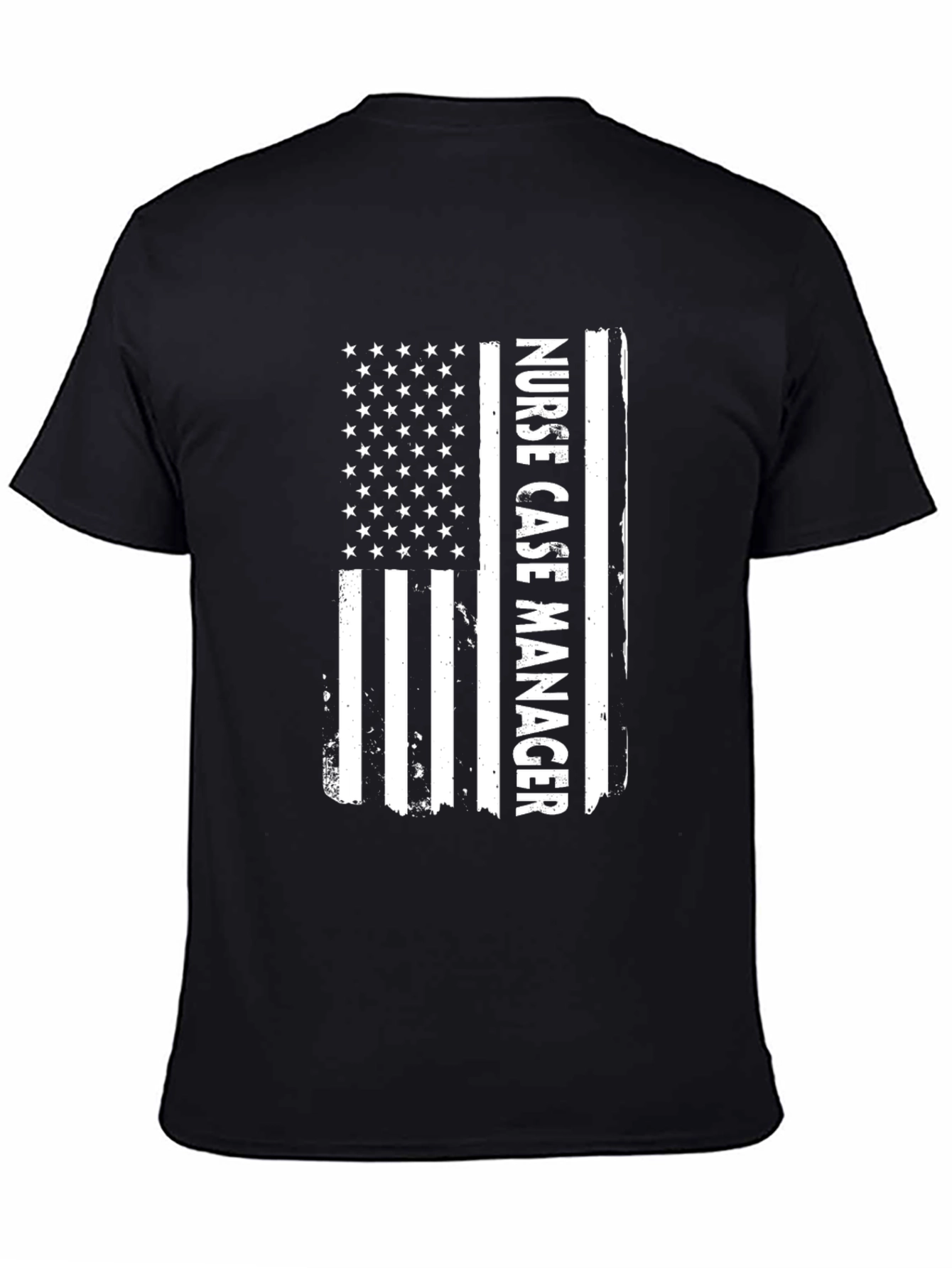 Nurse Case Manager American Flag T-Shirt