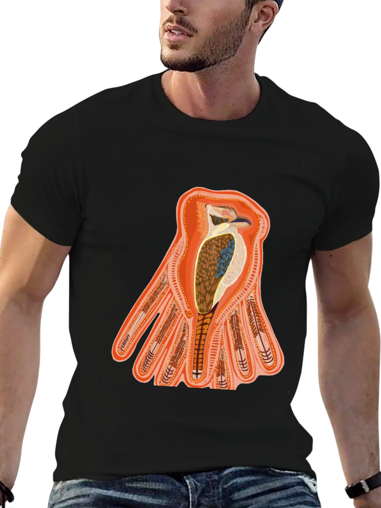 Kookaburra T-Shirt - Unique Bird Design