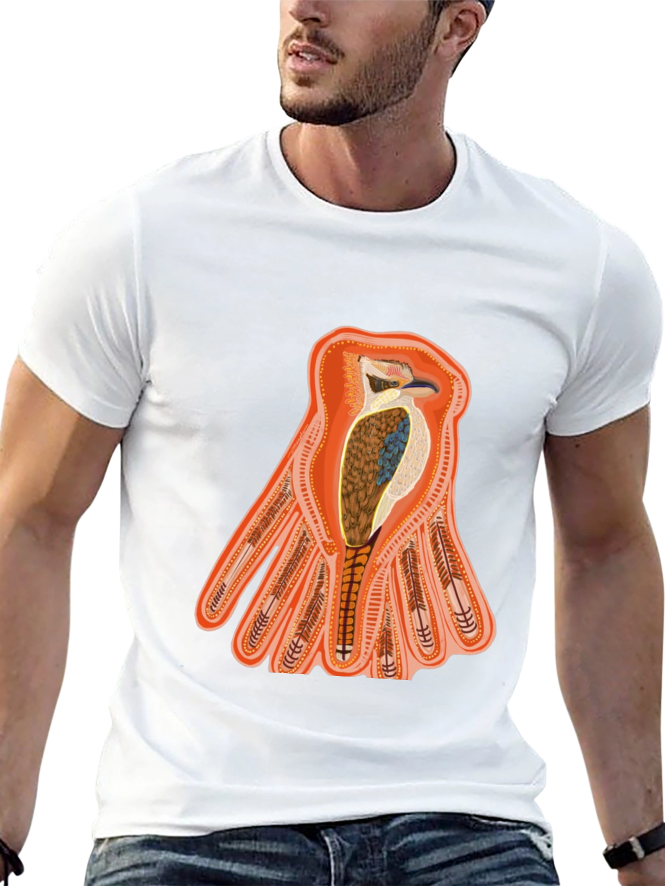 Kookaburra T-Shirt - Unique Bird Design