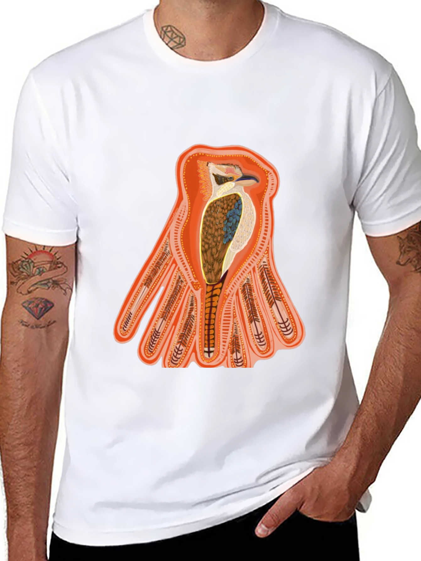 Kookaburra T-Shirt - Unique Bird Design