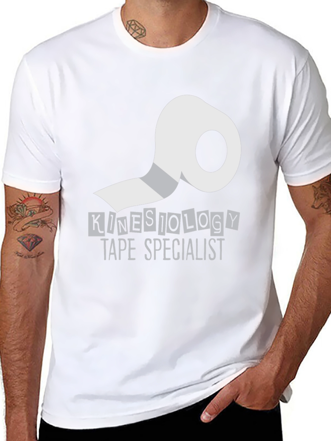 Kinesiology Tape Specialist Graphic T-Shirt