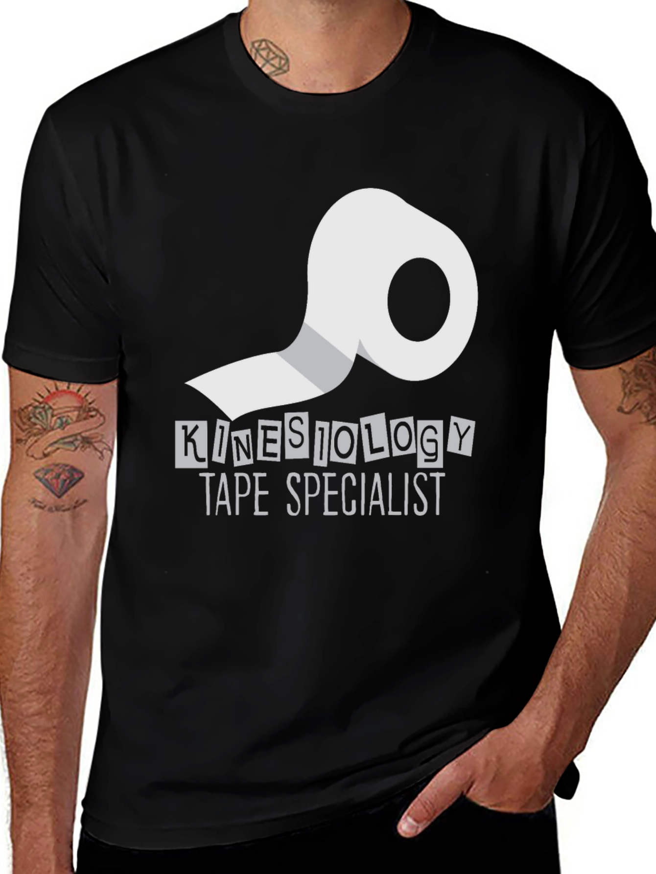 Kinesiology Tape Specialist Graphic T-Shirt