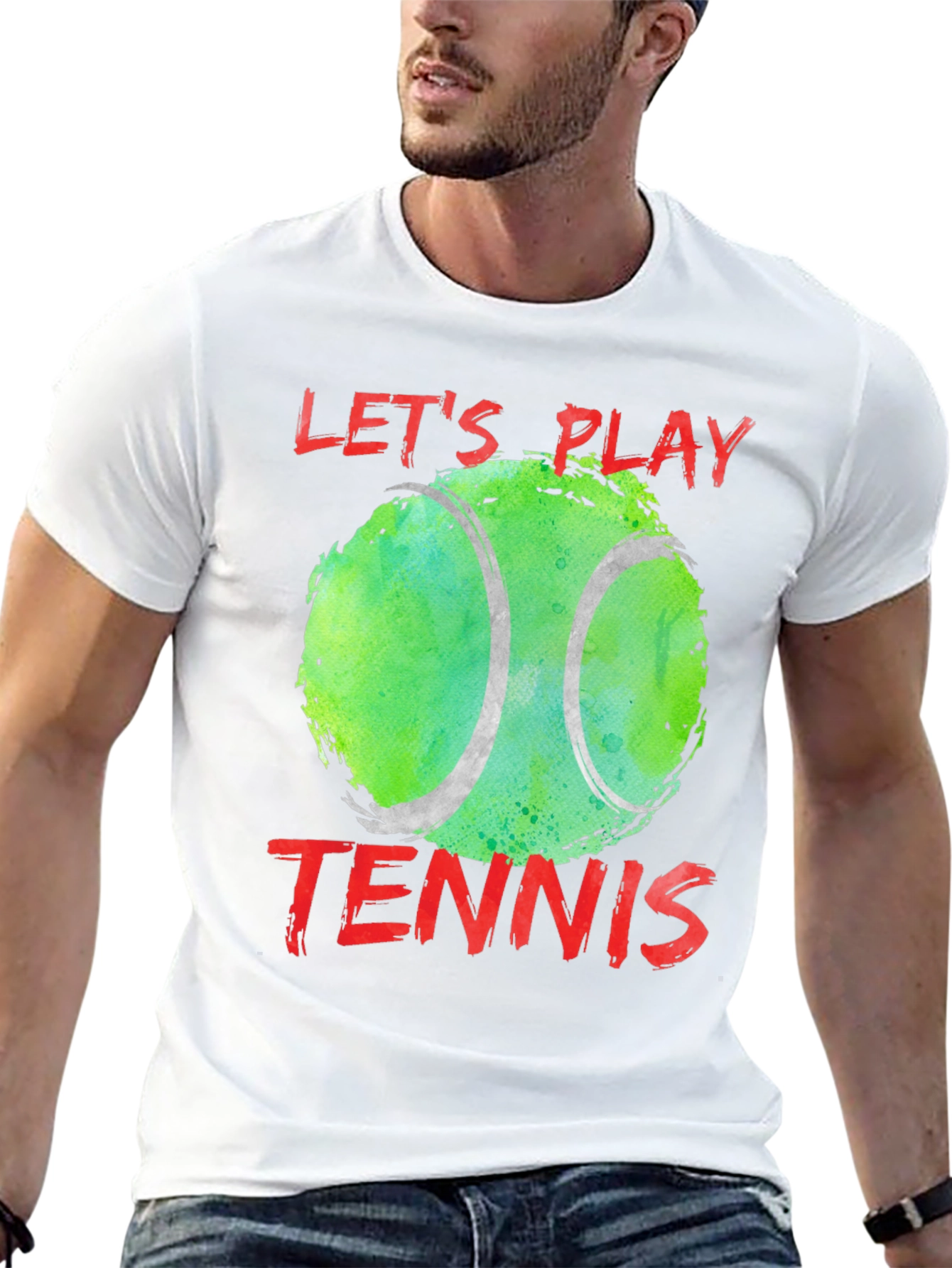 Lets Play Tennis T-Shirt