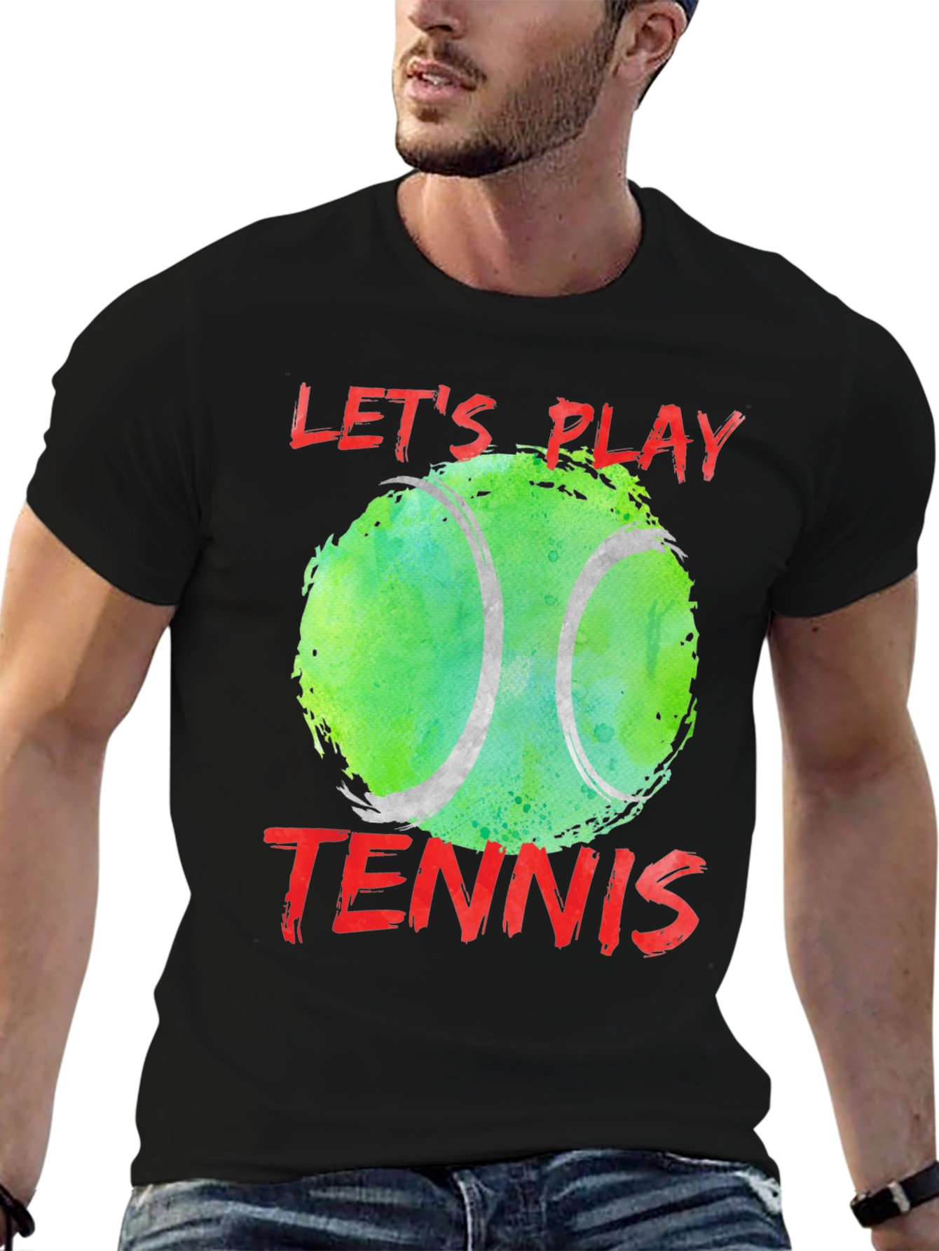 Lets Play Tennis T-Shirt
