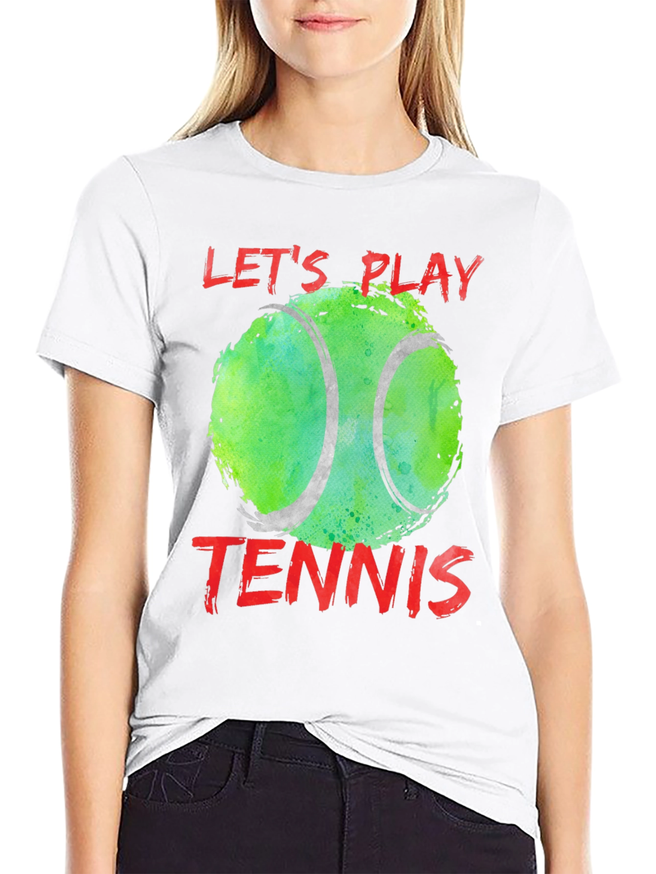 Lets Play Tennis T-Shirt