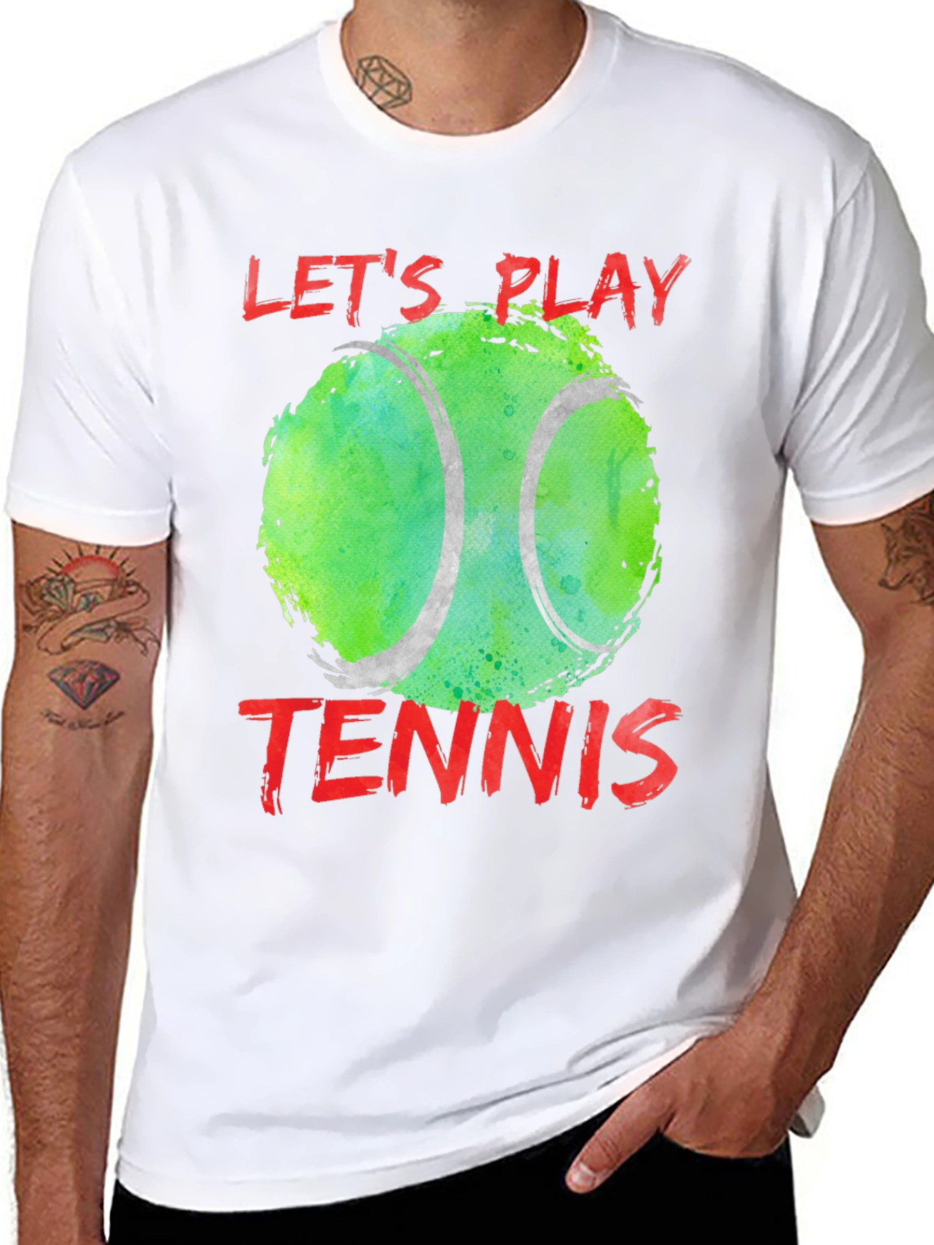 Lets Play Tennis T-Shirt