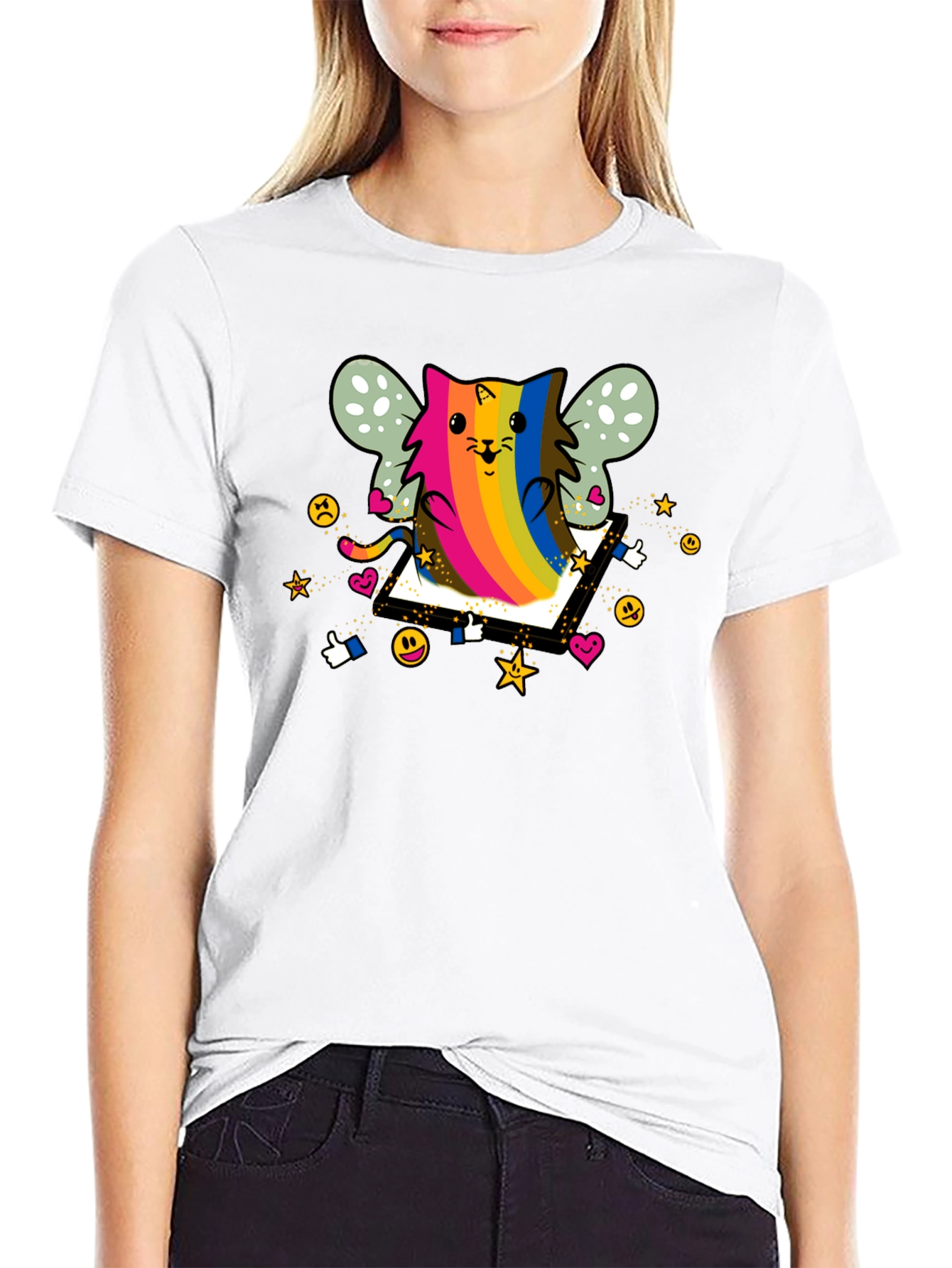Bisexual Pride Cat T-Shirt