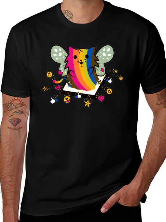 Bisexual Pride Cat T-Shirt