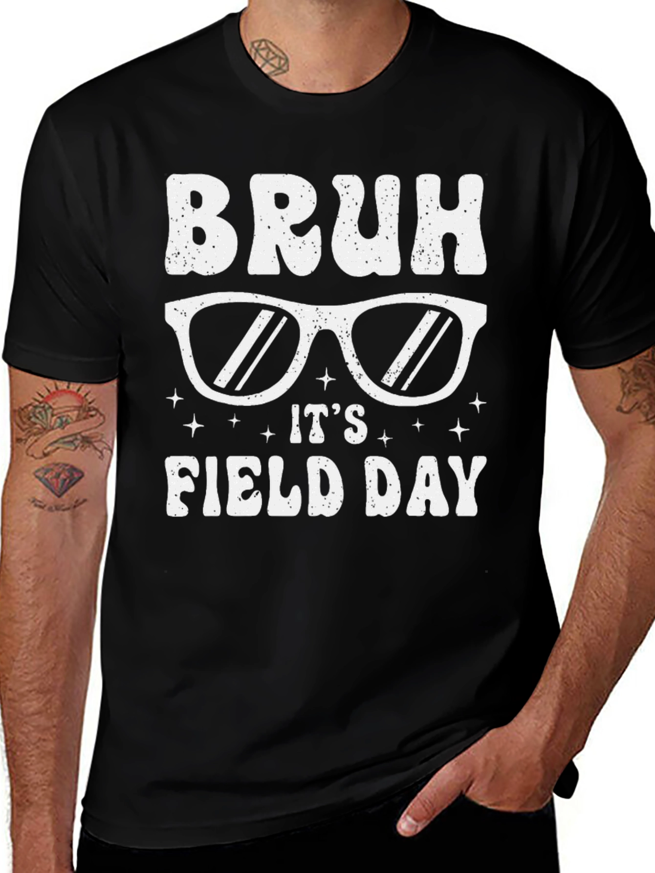 Bruh Its Field Day Sunglasses T-Shirt