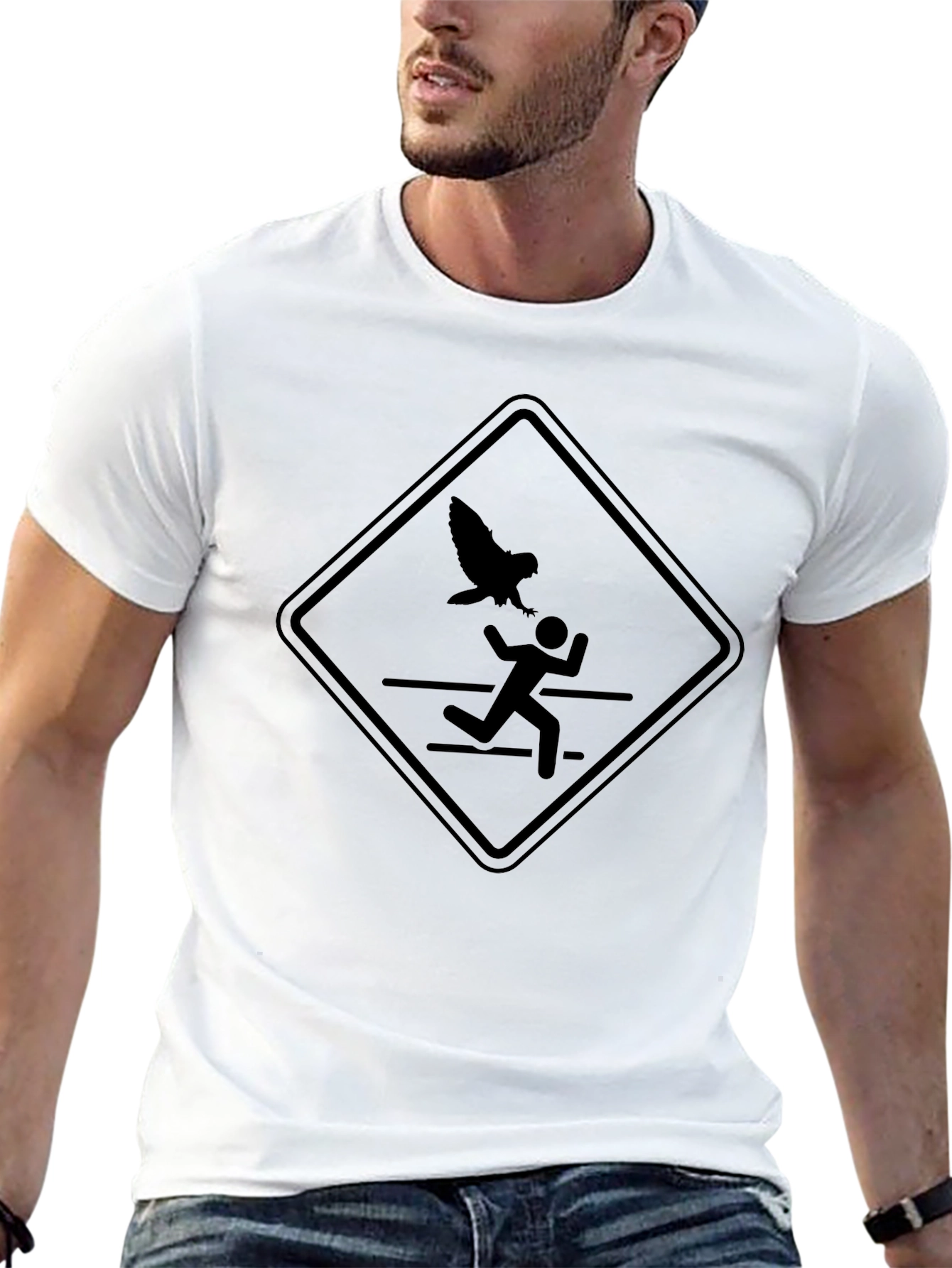 Funny Bird Attack T-Shirt