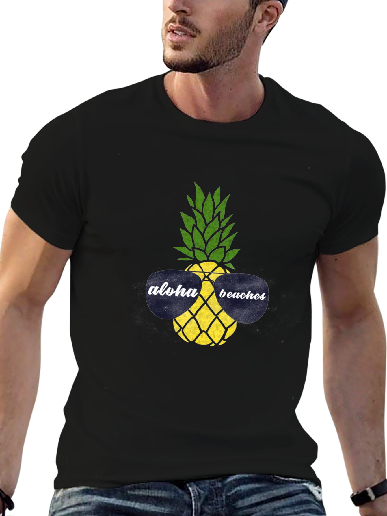 Aloha Beaches Pineapple T-Shirt