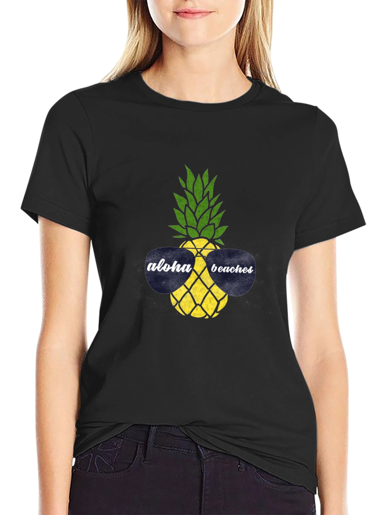 Aloha Beaches Pineapple T-Shirt