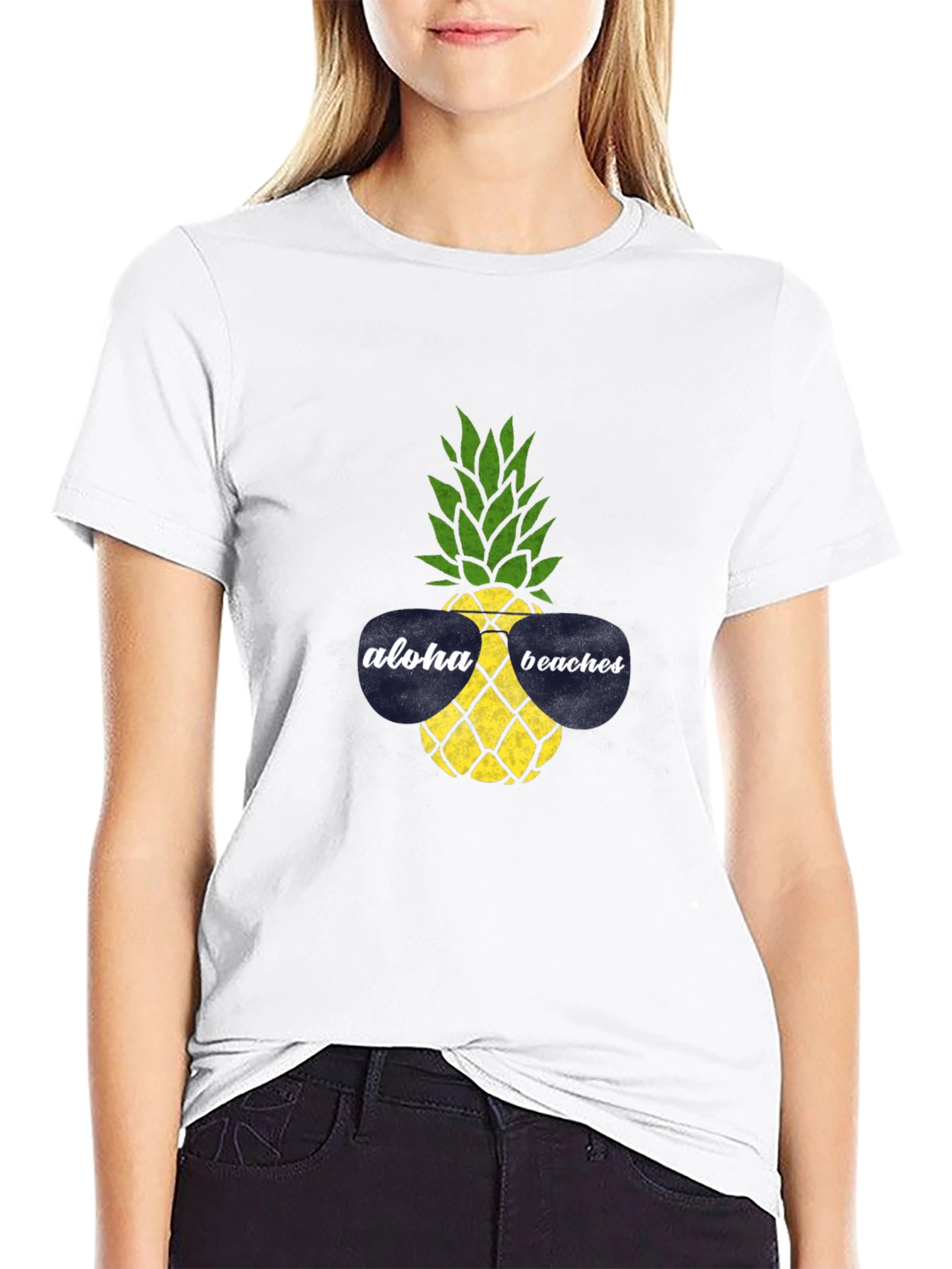 Aloha Beaches Pineapple T-Shirt