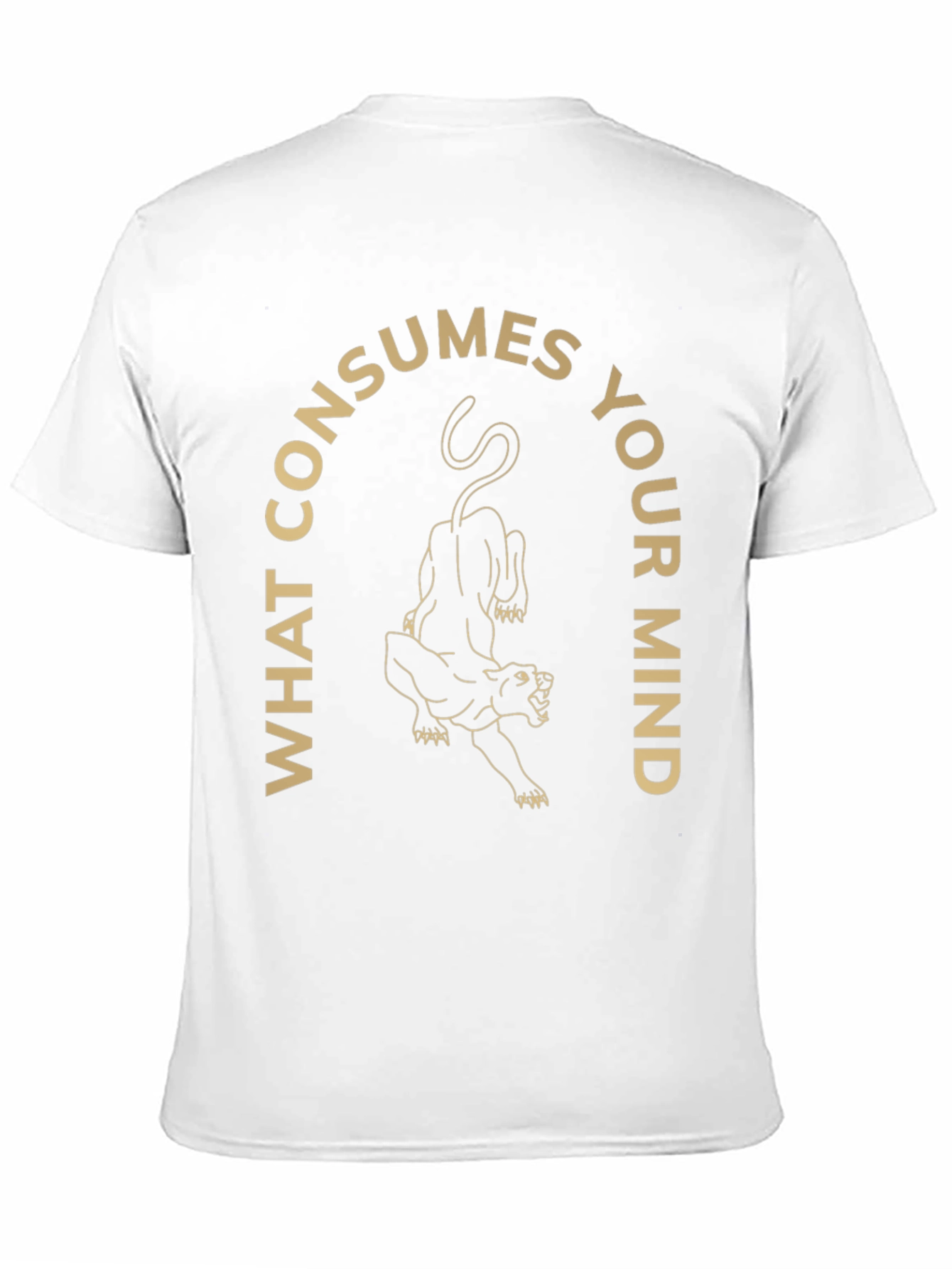 Mind Consuming Panther Graphic T-Shirt