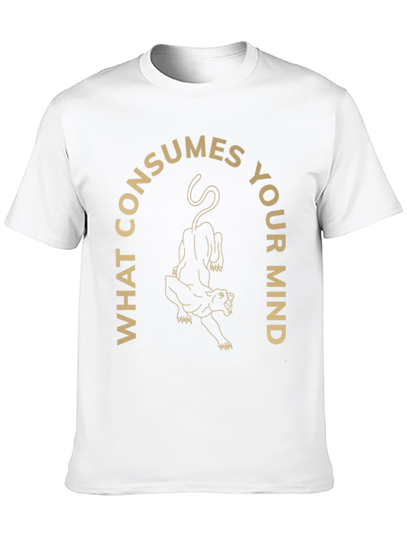 Mind Consuming Panther Graphic T-Shirt