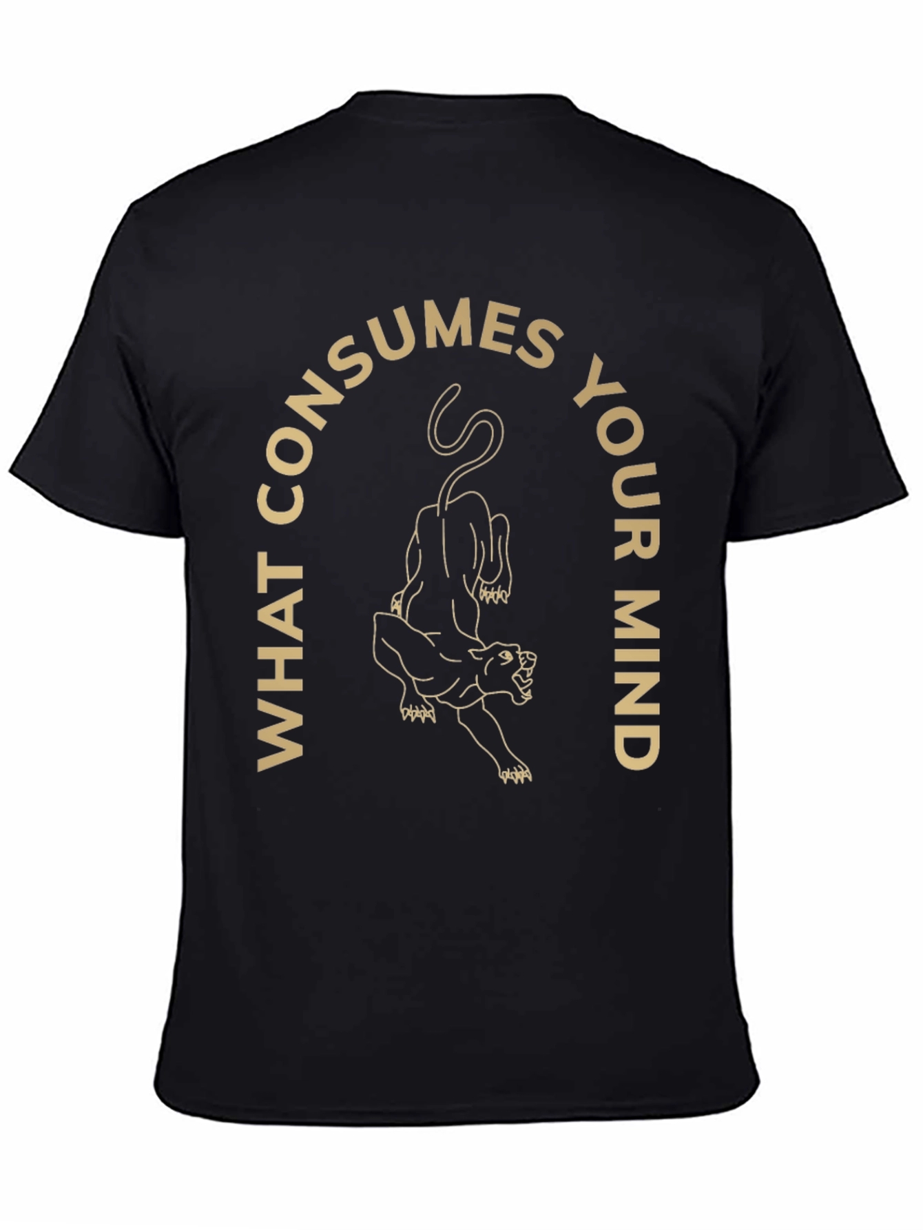 Mind Consuming Panther Graphic T-Shirt