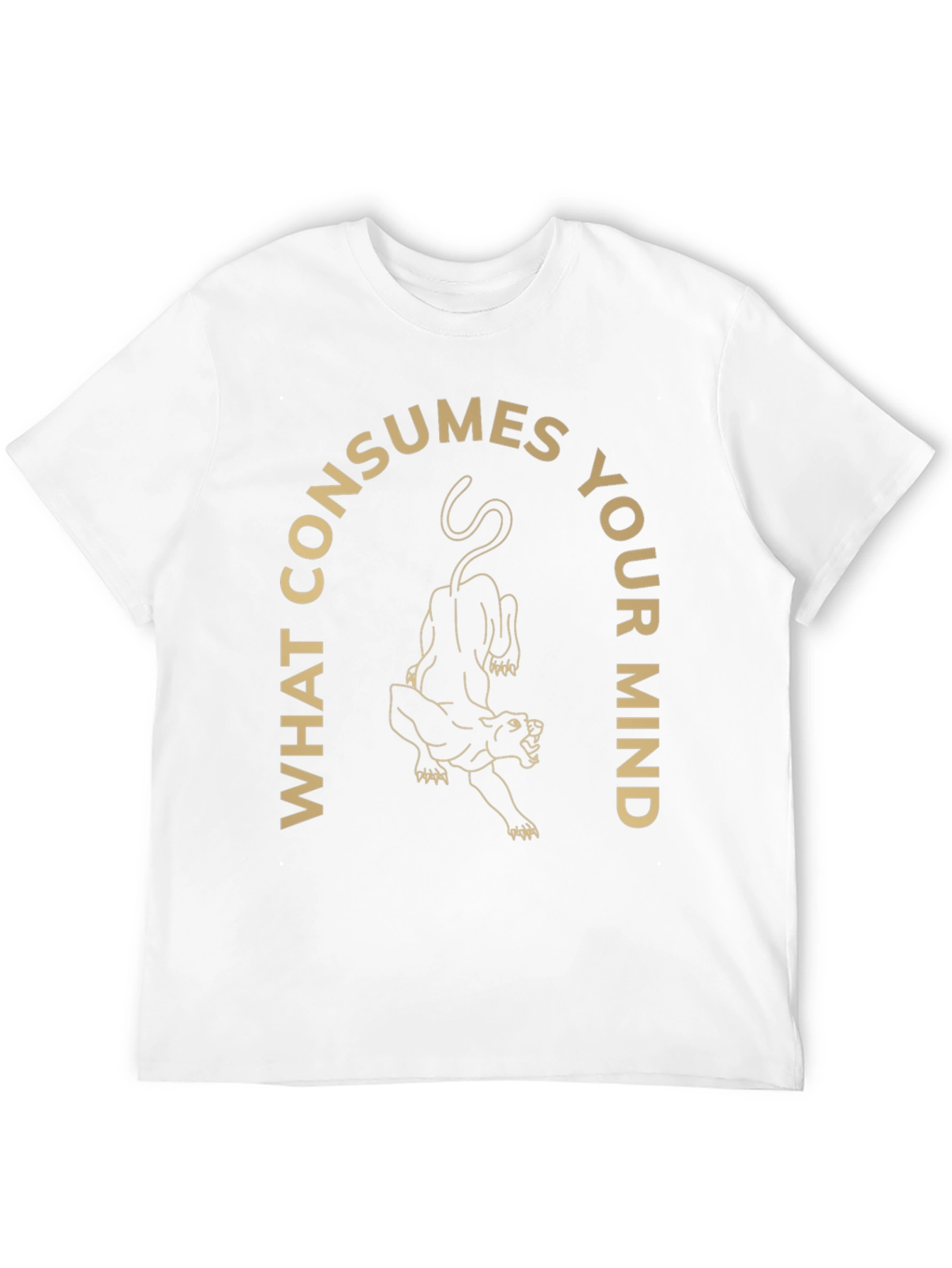 Mind Consuming Panther Graphic T-Shirt