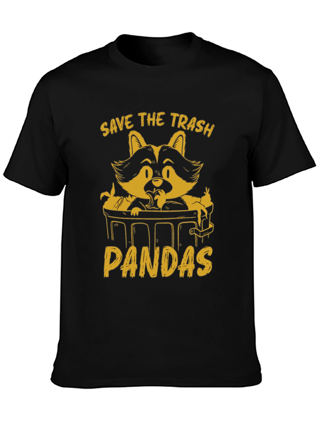 Save The Trash Pandas Graphic T-Shirt