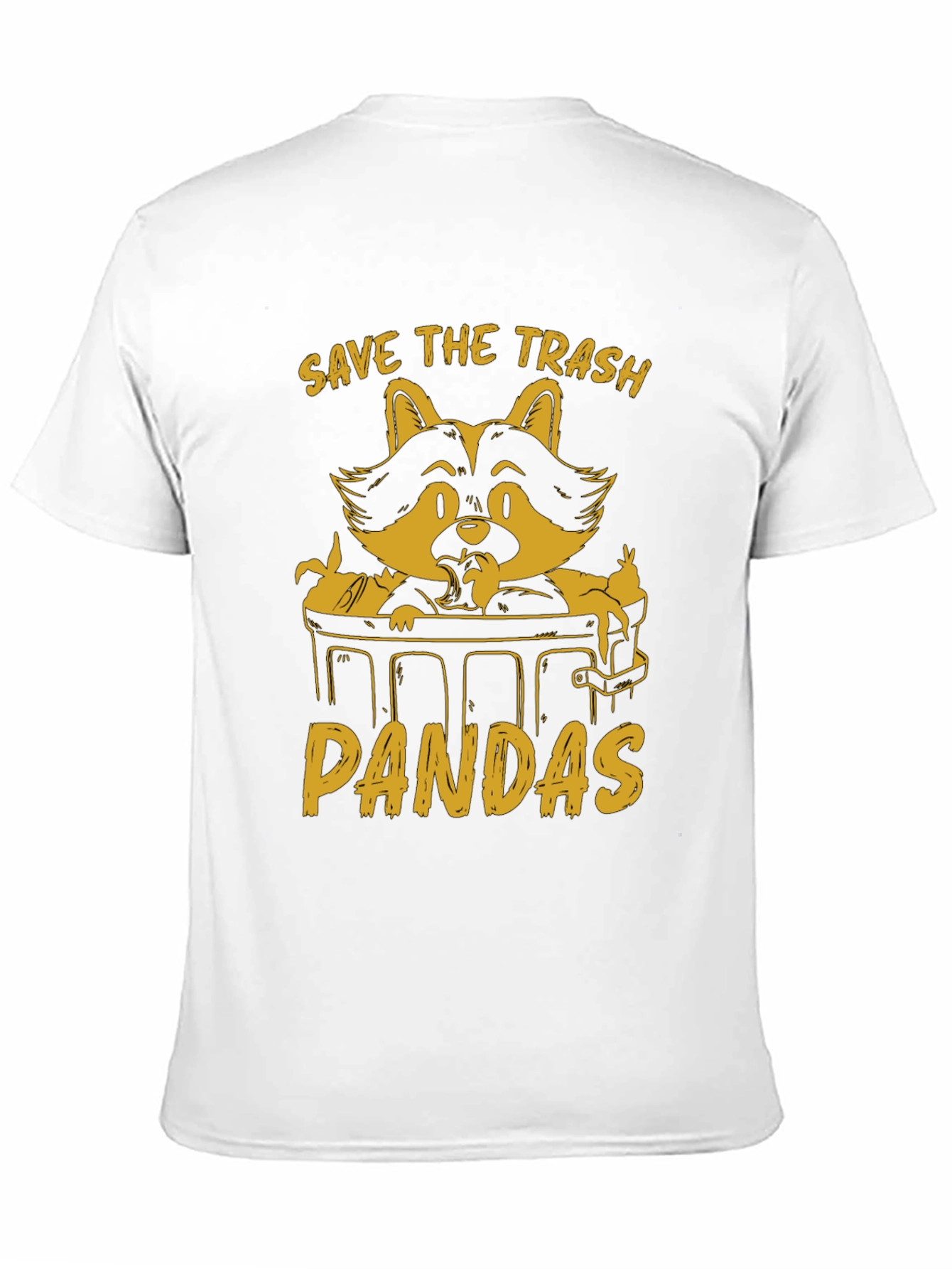 Save The Trash Pandas Graphic T-Shirt