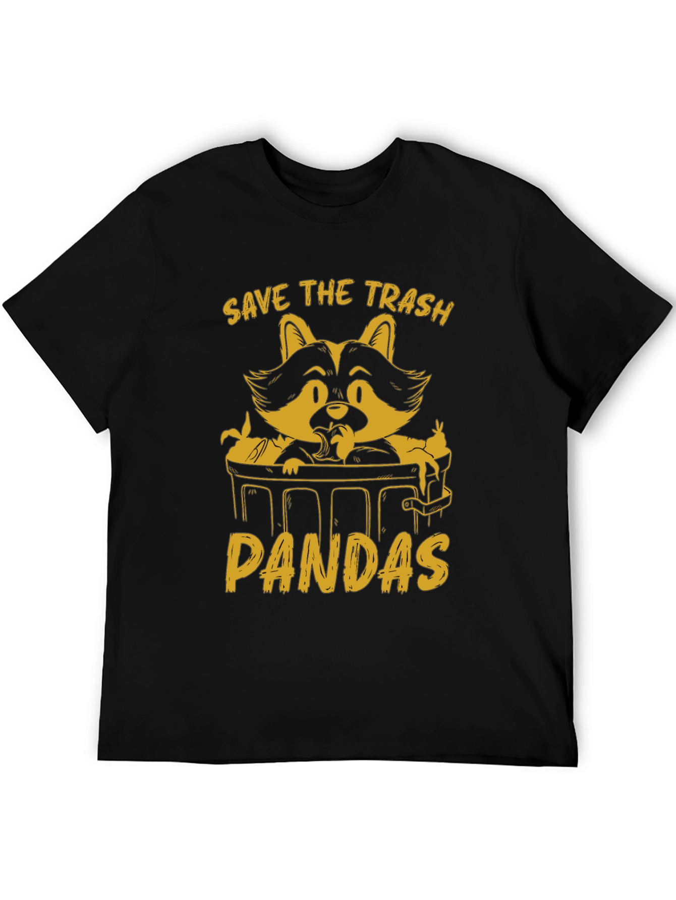 Save The Trash Pandas Graphic T-Shirt
